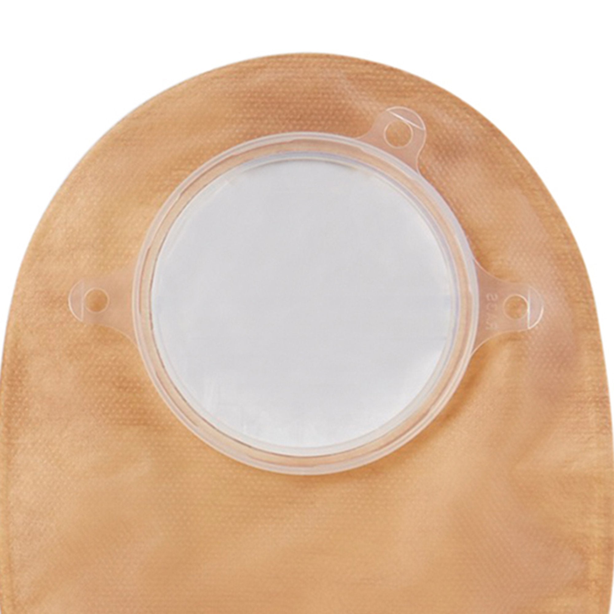 Ostomy Pouch Natura + Two-Piece System 12 Inch Length 1-1/4 to 1-3/4 Inch Stoma Drainable, Tail Closure