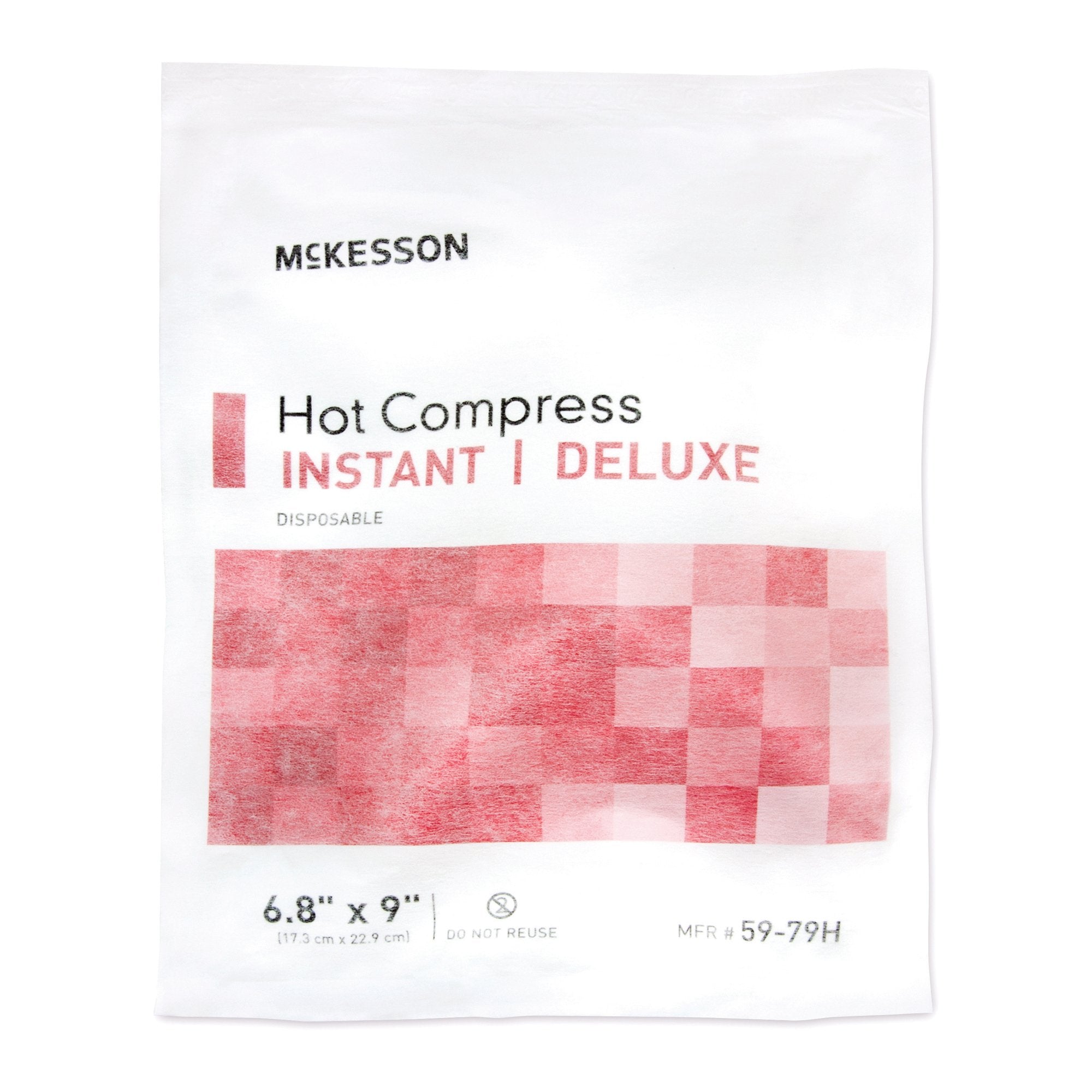 Instant Hot Pack McKesson General Purpose Large Soft Cloth Cover Disposable