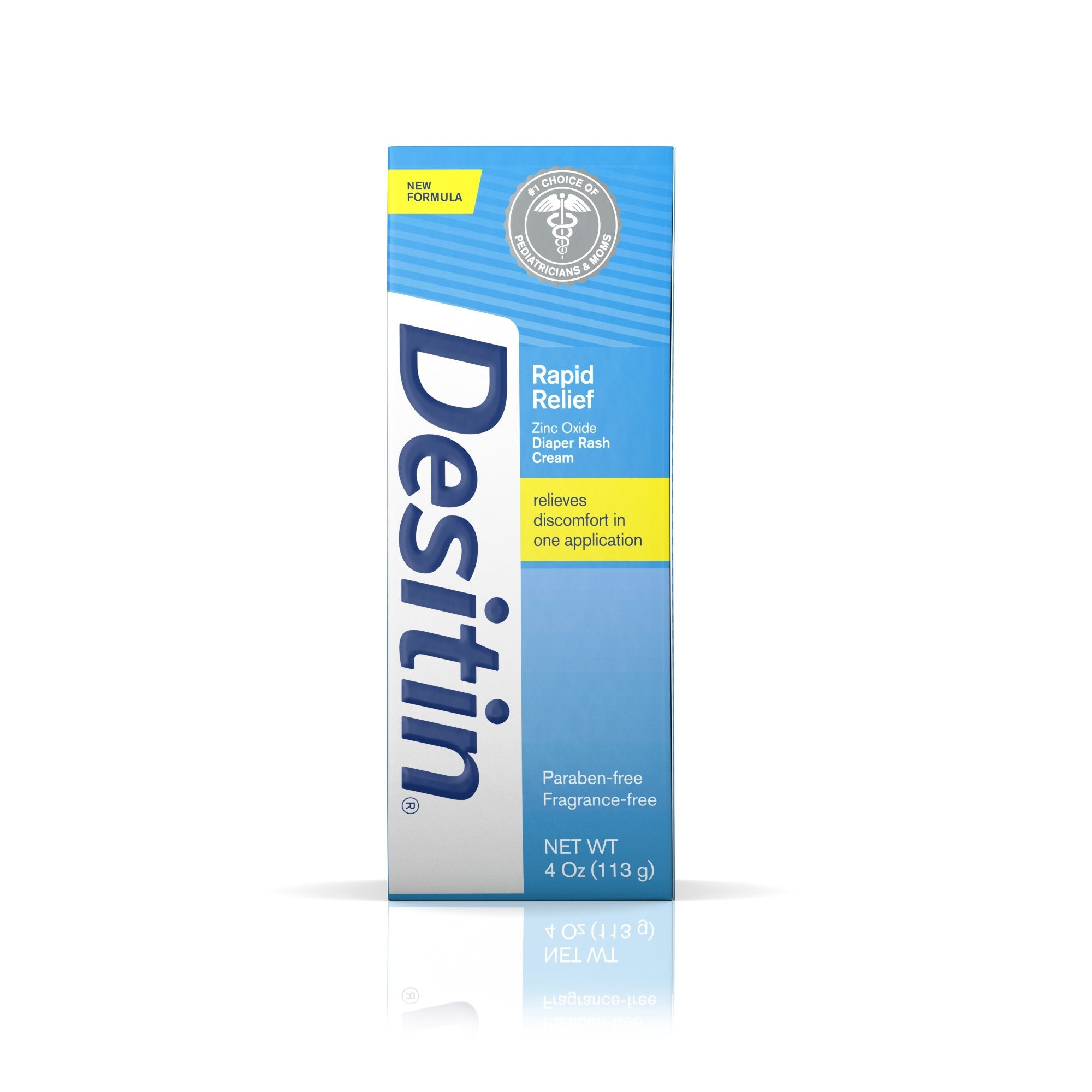 Diaper Rash Treatment Desitin Rapid Relief 4 oz. Tube Scented Cream