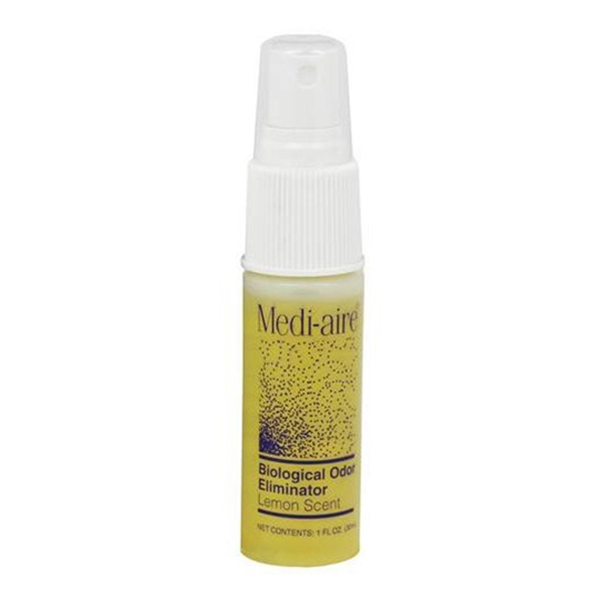 Deodorizer Medi-aire Biological Odor Eliminator Liquid 1 oz. Bottle Lemon Scent