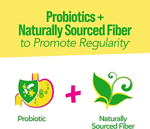 Culturelle Kids Probiotic + Fiber Packets (Ages 3+) - 24 Count - Digestive Health & Immune Support - Helps Restore Regularity