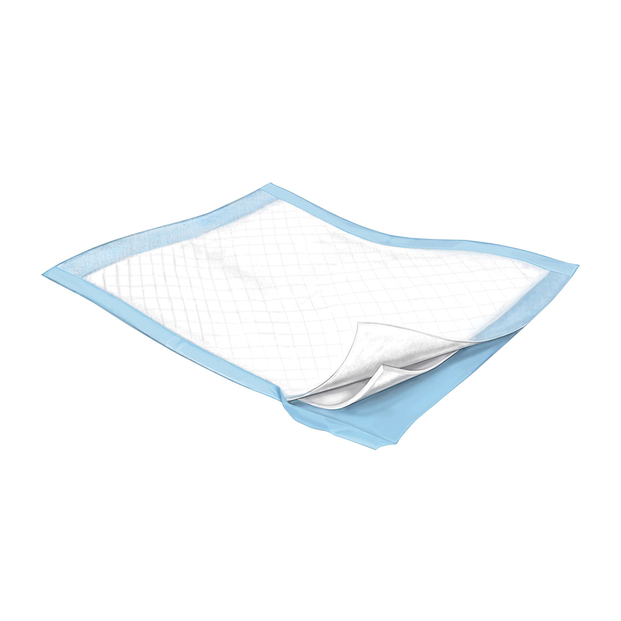 Disposable Underpad Simplicity Basic 23 X 36 Inch Fluff Light Absorbency
