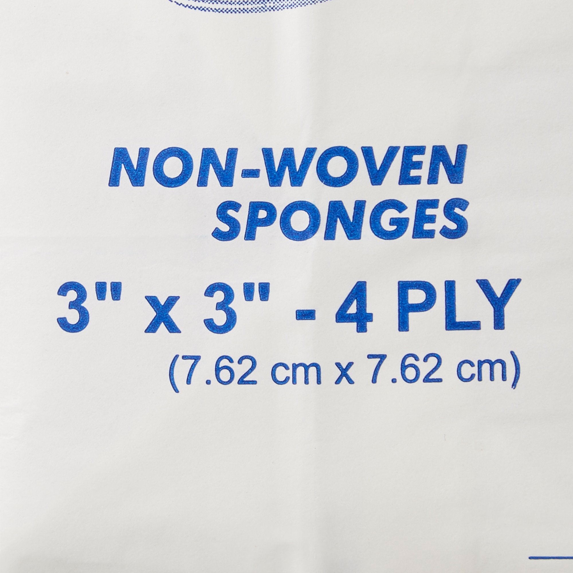 Nonwoven Sponge Clinisorb Polyester / Rayon 4-Ply 3 X 3 Inch Square NonSterile