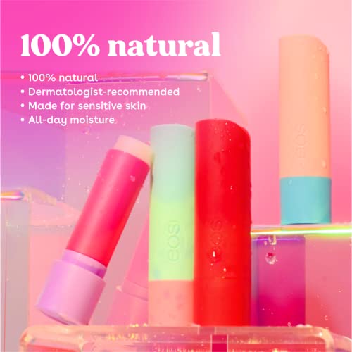eos 100% Natural Lip Balm- Coconut Milk, All-Day Moisture, Made for Sensitive Skin, Lip Care Products, 0.25 oz