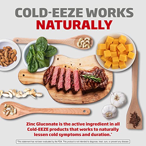 COLD-EEZE Plus Defense Natural Citrus with Elderberry Zinc Lozenges, Homeopathic Cold Remedy, Shortens Common Cold Symptoms, Promotes Immune Health with Sambucus Nigra, Echinacea and Rose Hips, 25 Ct