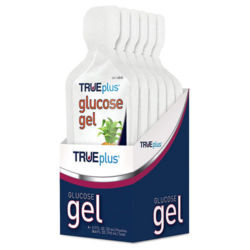 TRUEplus Glucose Gel Fruit Punch Flavor - 6 ct