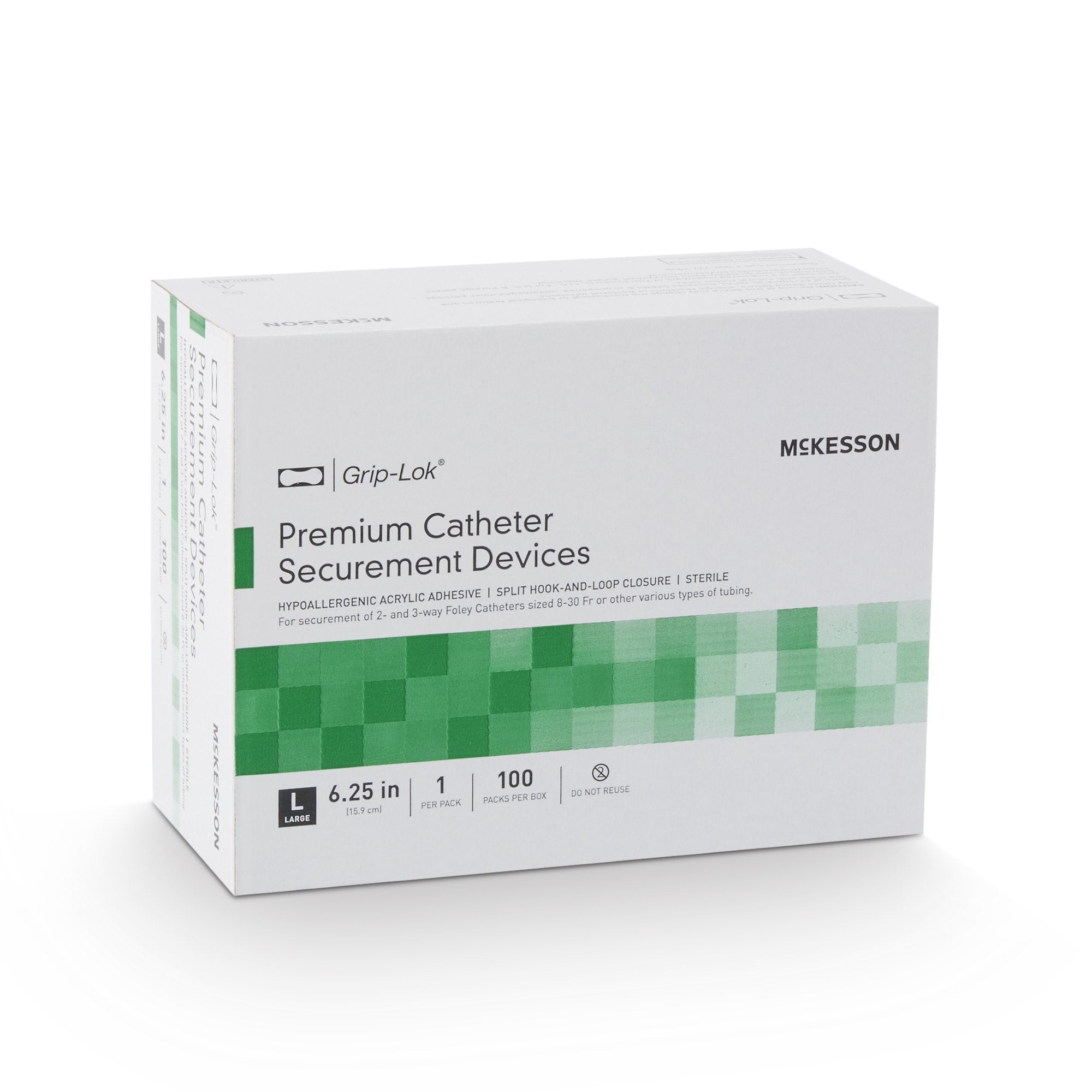 Catheter Stabilization Device McKesson Premium Large, 6.25 Inch, Sterile