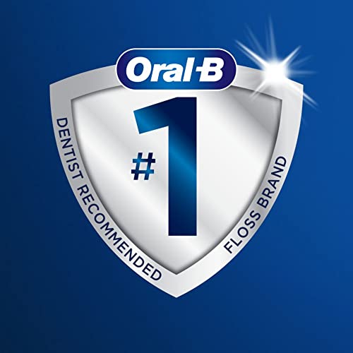 Oral-B Complete Glide Dental Floss Picks Plus Scope Outlast, Long Lasting Mint, 75 Dental Floss Picks, Pack of 6