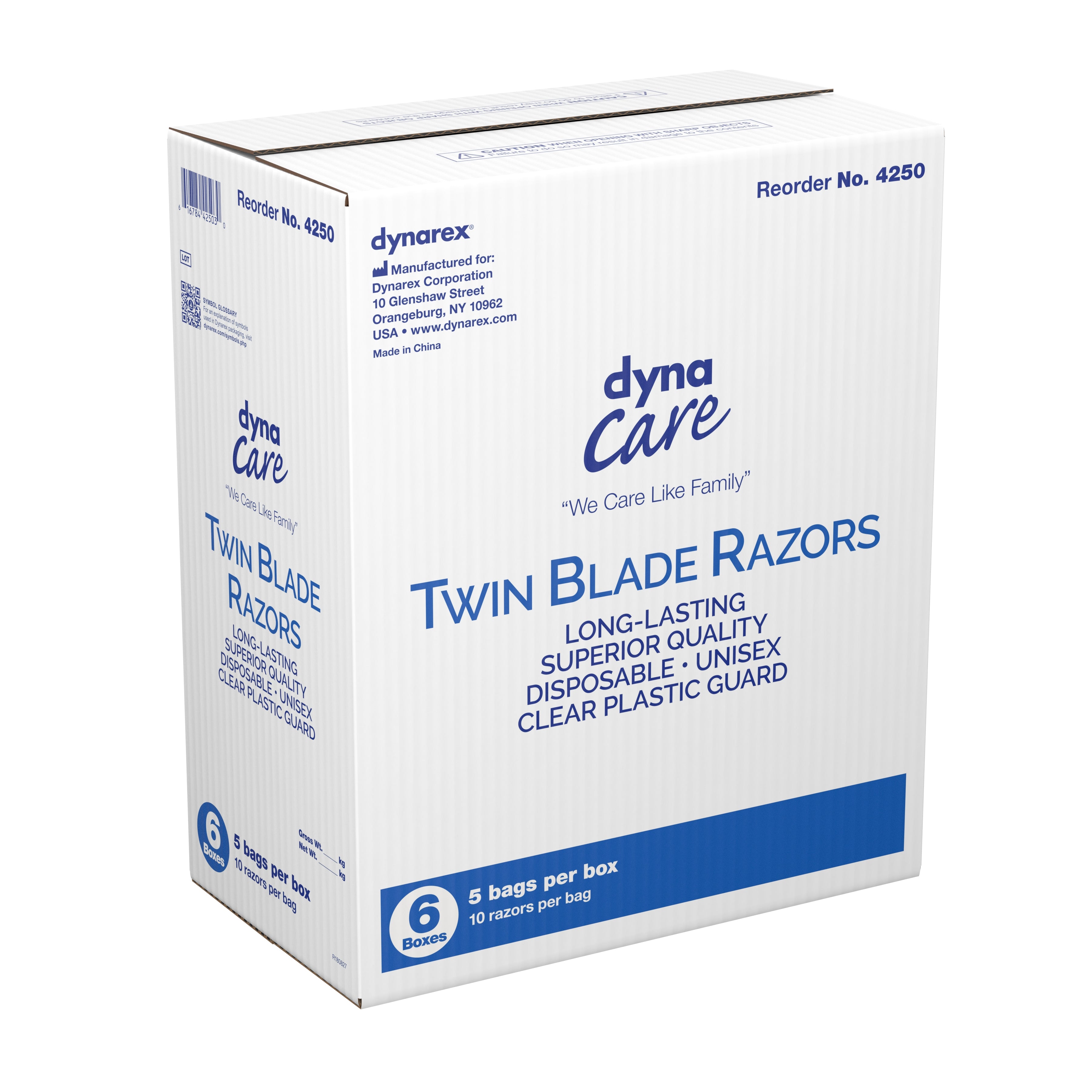 Razor dyna Care Twin Blade Disposable