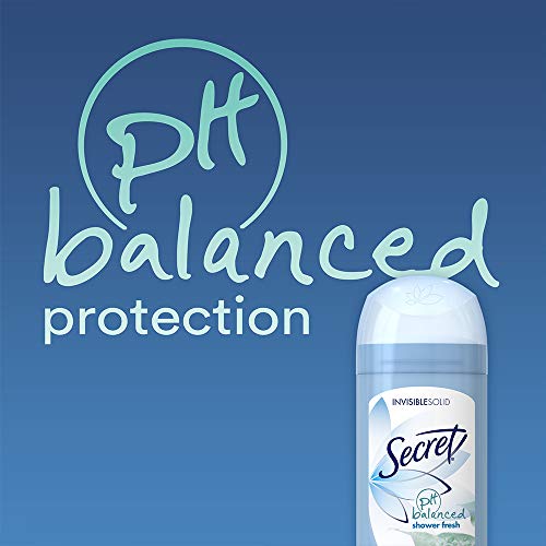 Secret Invisible Solid Antiperspirant & Deodorant, Unscented, 2.6 Ounces