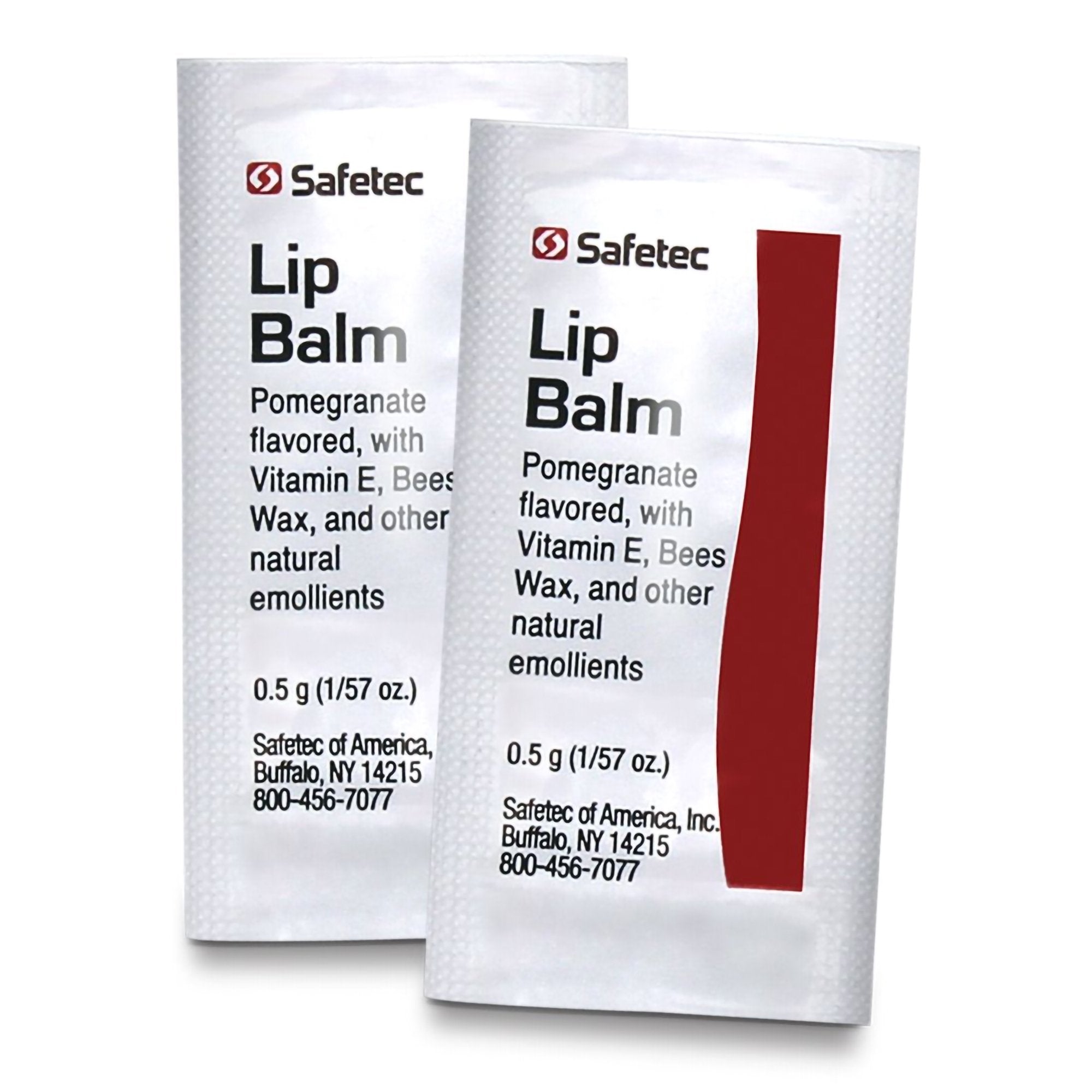 Lip Balm Safetec 0.5 Gram Individual Packet