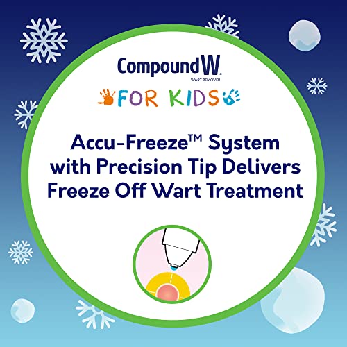Compound W Freeze Off for Kids, Wart Removal Treatment, 15 Applications