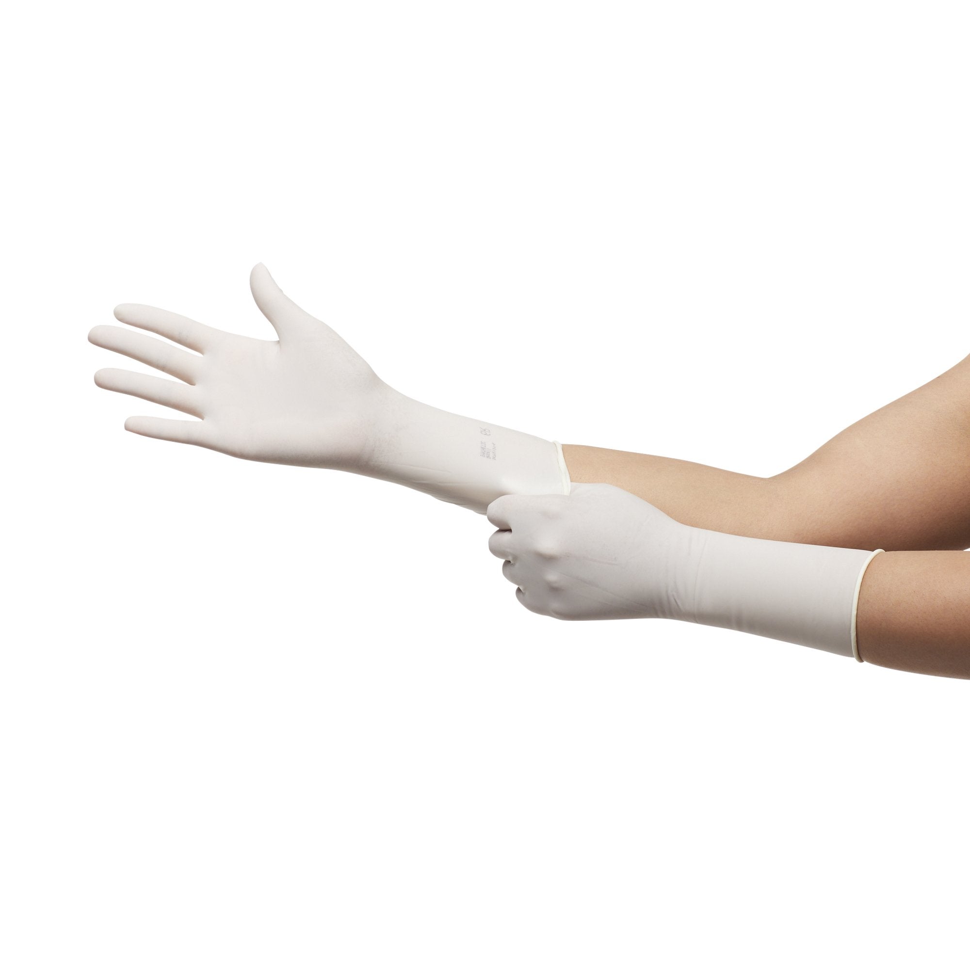 Surgical Glove GAMMEX Non-Latex PI Size 6 Sterile Polyisoprene Standard Cuff Length Micro-Textured White Chemo Tested