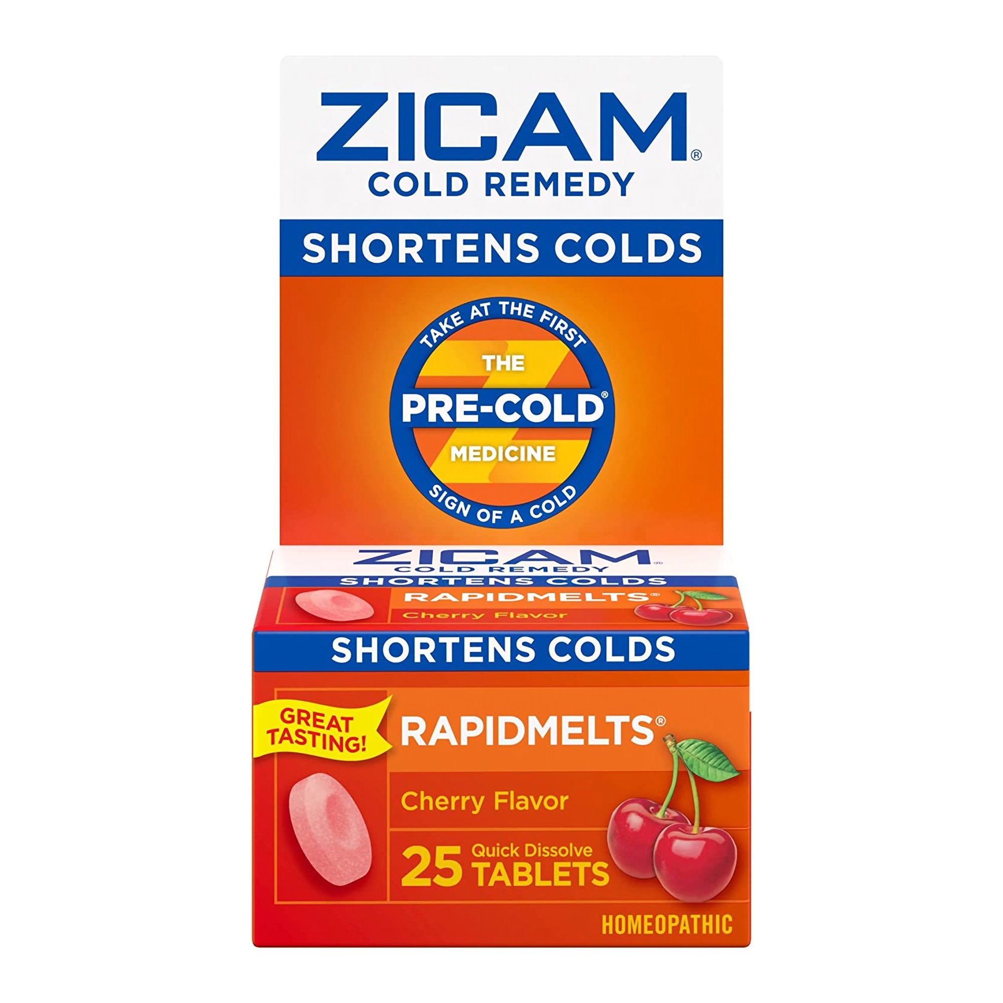 Cold and Cough Relief Zicam 2X - 1X Strength Tablet 25 per Box