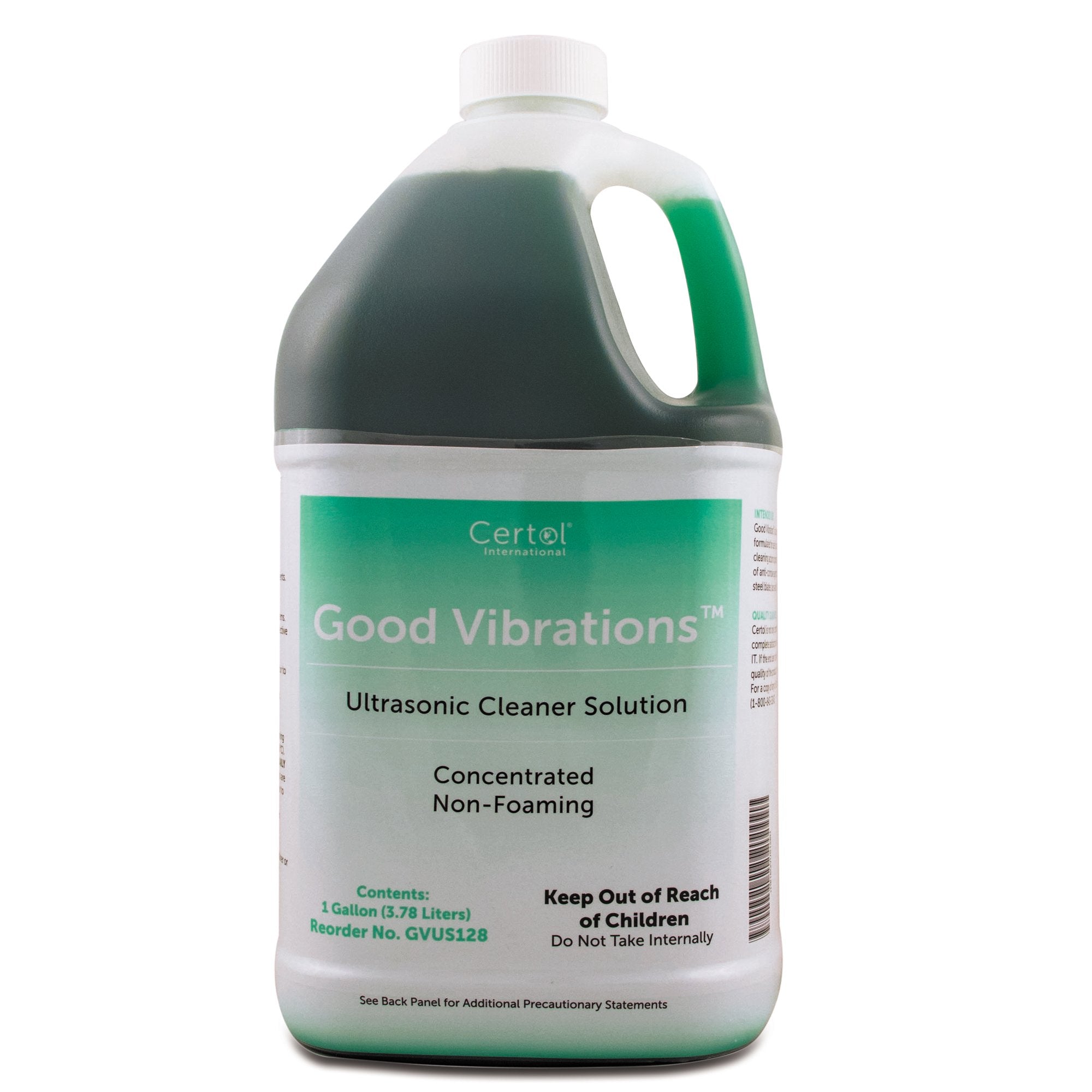 Instrument Detergent Good Vibrations Liquid Concentrate 1 gal. Jug Mint Scent