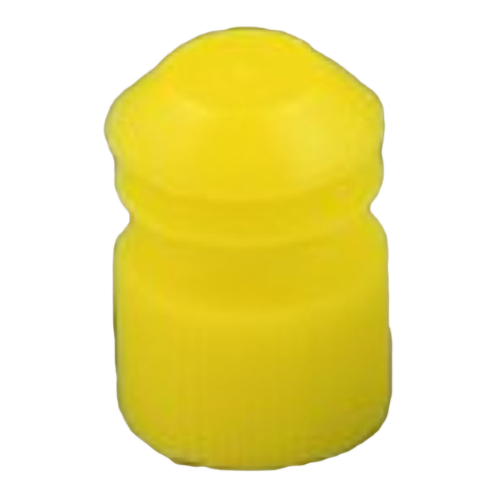 McKesson Tube Closure Polyethylene Flanged Plug Cap Yellow 13 mm For Use with 13 mm Blood Drawing Tubes, Glass Test Tubes, Plastic Culture Tubes NonSterile
