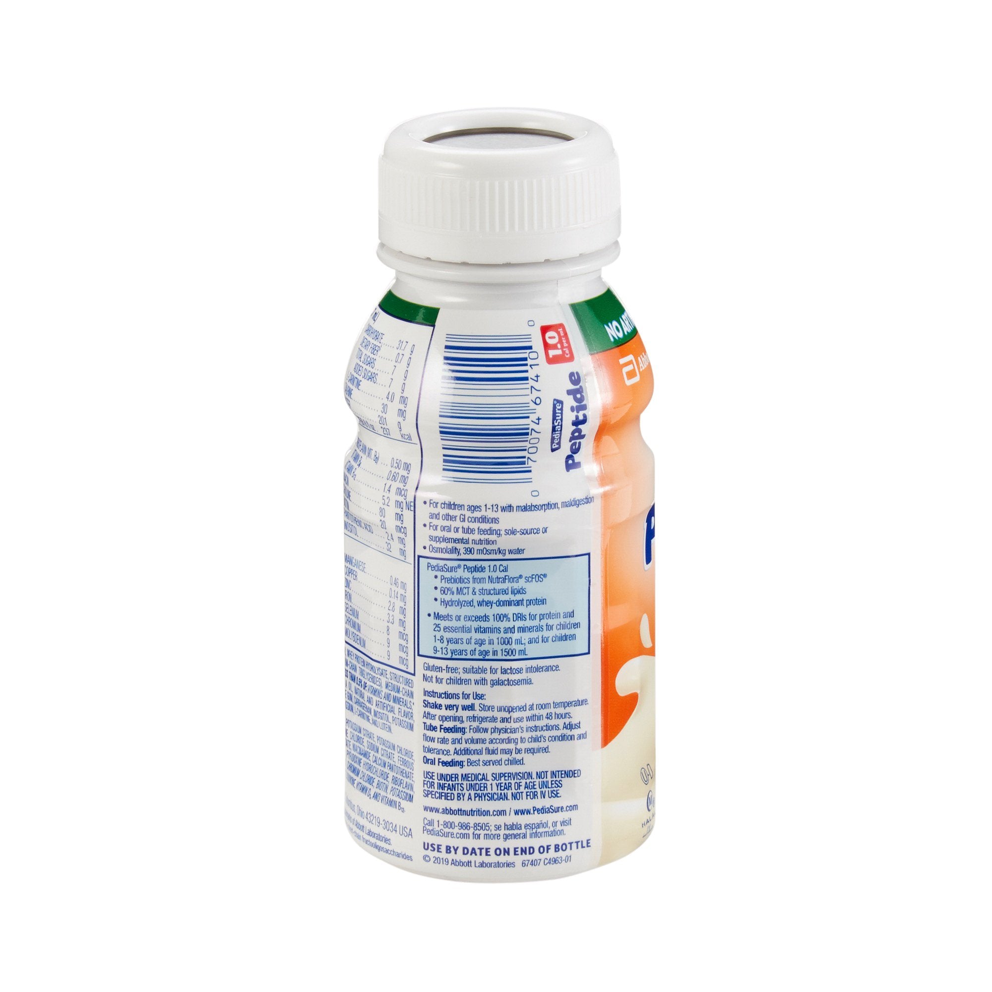 Pediatric Oral Supplement PediaSure Peptide 1.0 Cal 8 oz. Bottle Liquid Peptide Malabsorption / Maldigestion