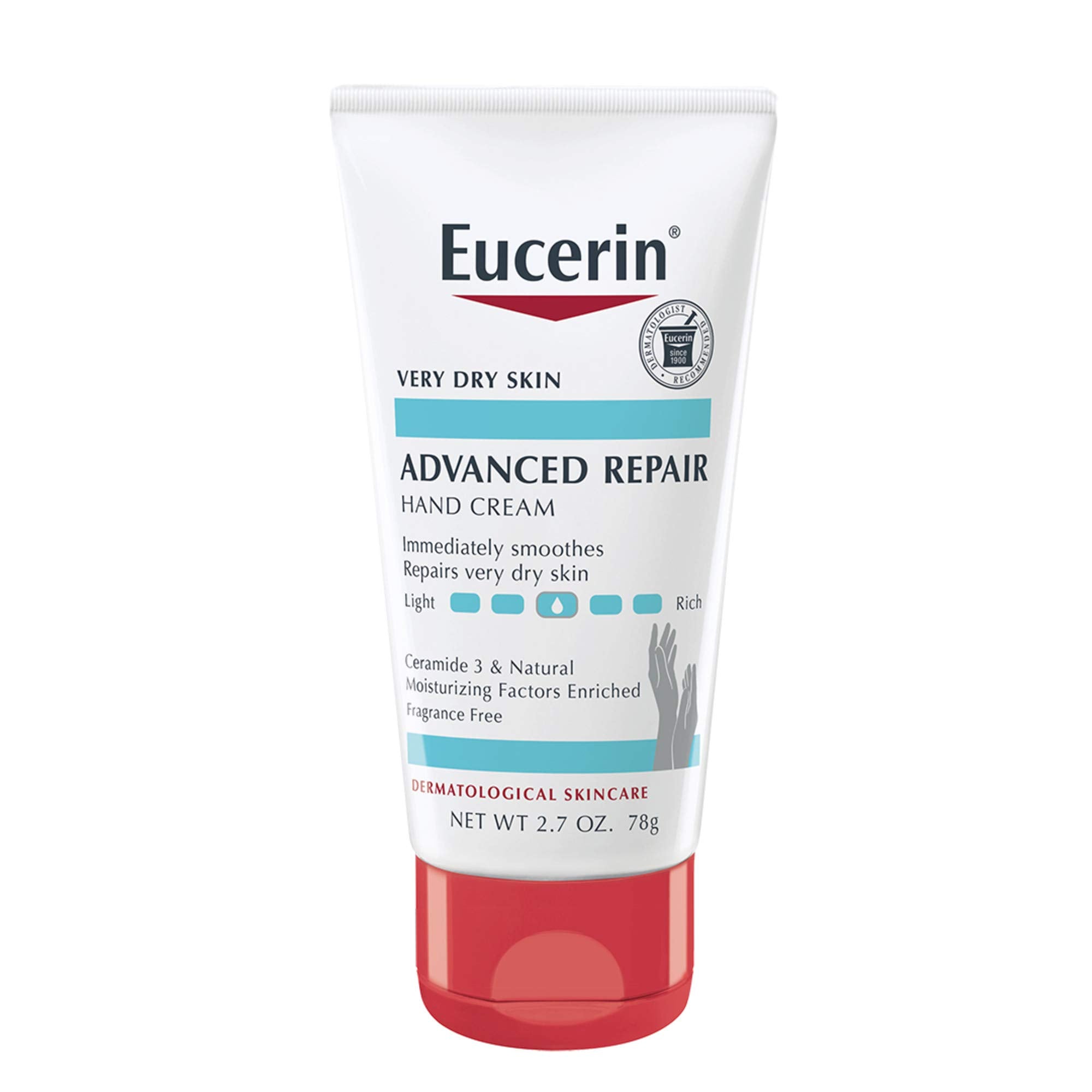 Eucerin Advanced Repair Hand Creme, 2.7 Ounce