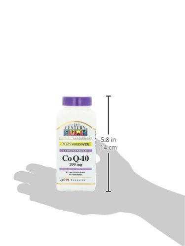 21st Century Co Q10 200 mg Capsules, 120 Count (27435)