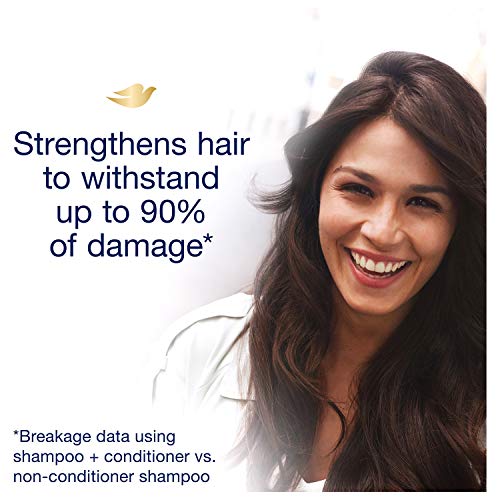 Dove Nutritive Solutions Strengthening Conditioner for Damaged Hair Intensive Repair Deep Conditioner Formula with Keratin Actives 12 oz, Pack of 6