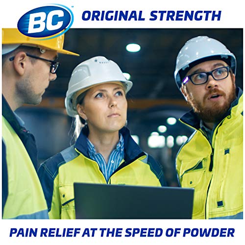 BC Powder Original Strength Pain Reliever, Powder Sticks, 50 count (pack of 1) (GLAXO011882)