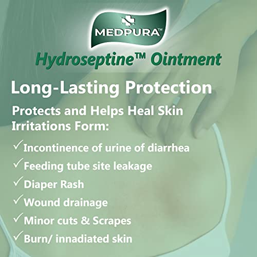 Hydroseptine Ointment 3.53 oz (100g) by MEDPURA Made in USA Compare to The Active Ingredients in Calmoseptine Ointment