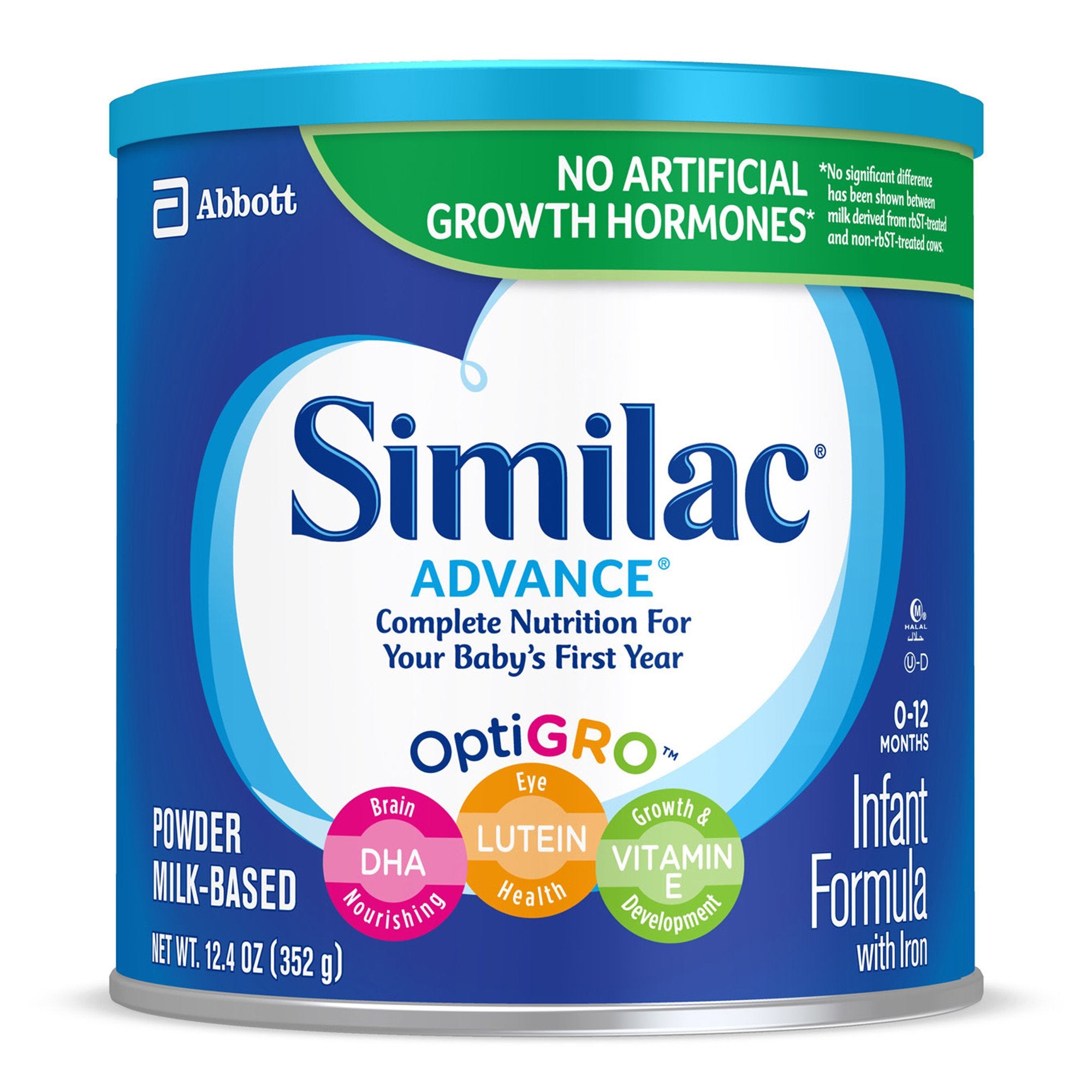 Infant Formula Similac Advance 12.4 oz. Can Powder Iron