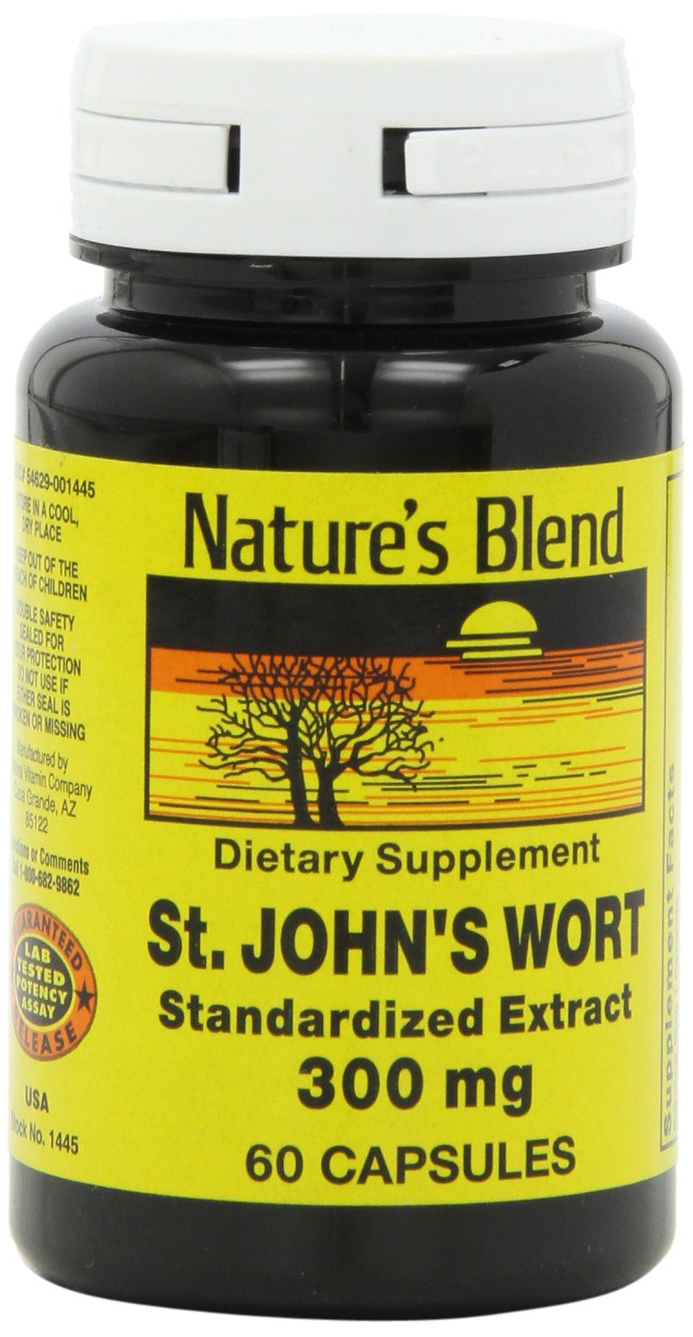 St. John's Wort 300 mg 60 Caps