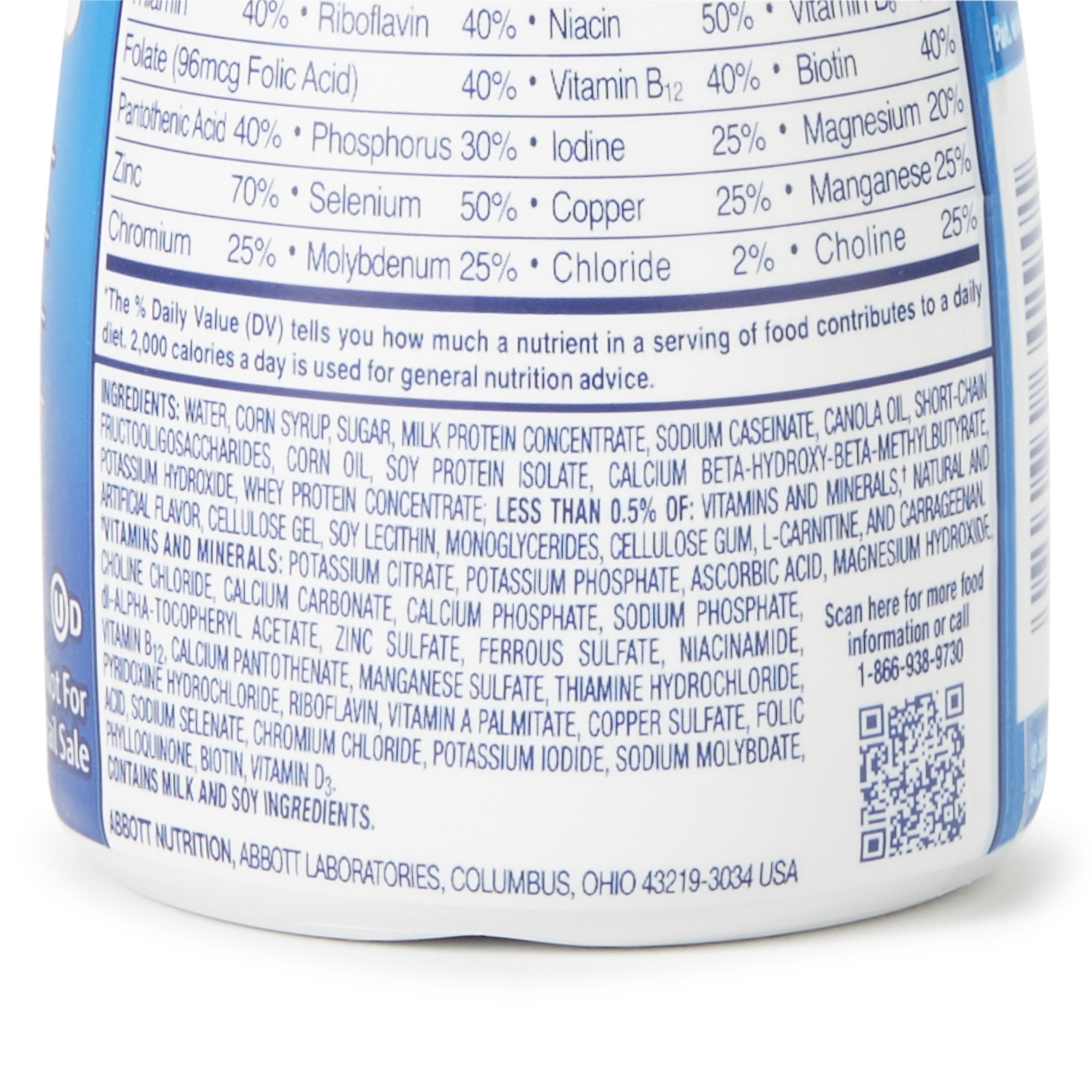 Oral Supplement Ensure Enlive Advanced Nutrition Shake Vanilla Flavor Liquid 8 oz. Bottle