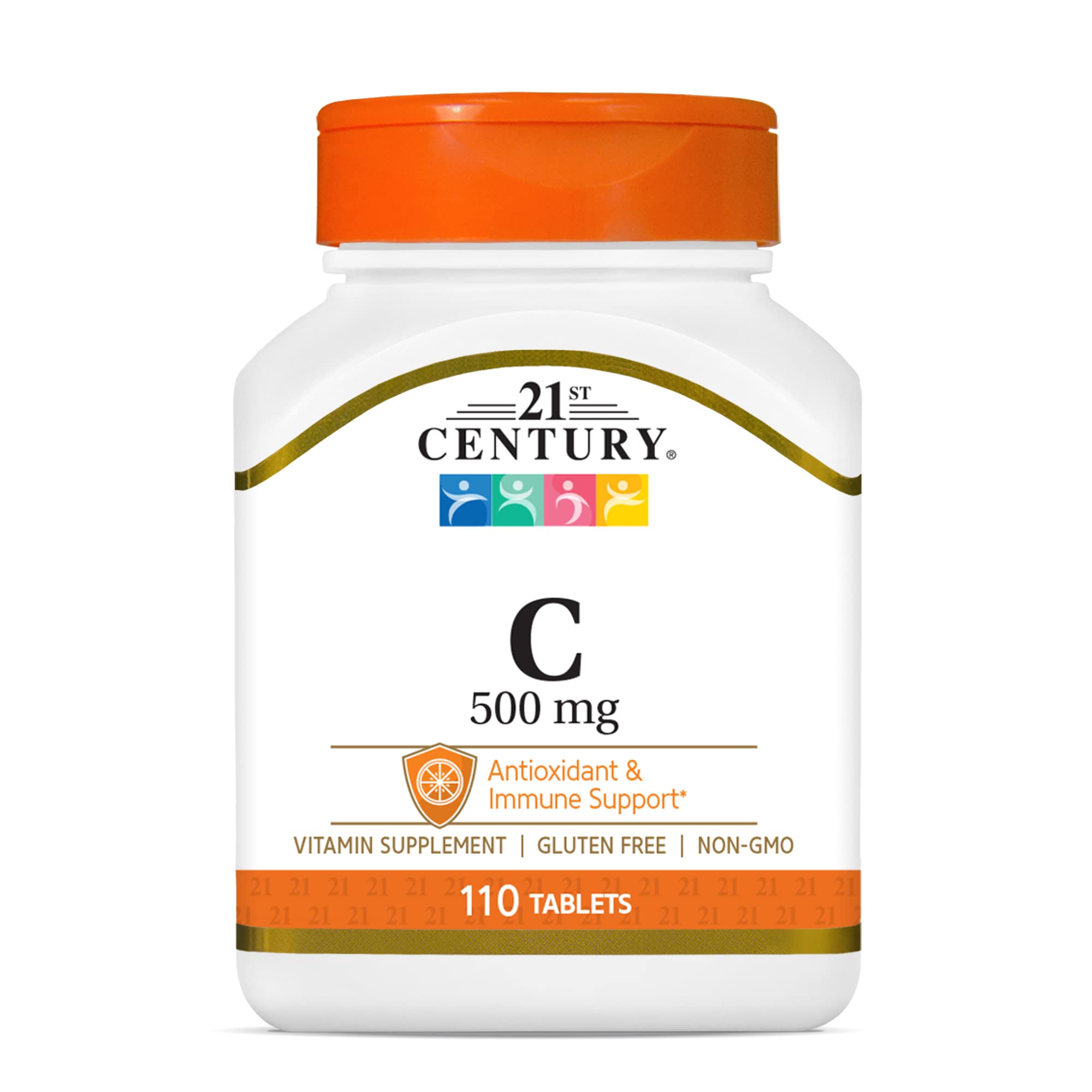 21st Century C 500 Mg Tablets, 110 Count