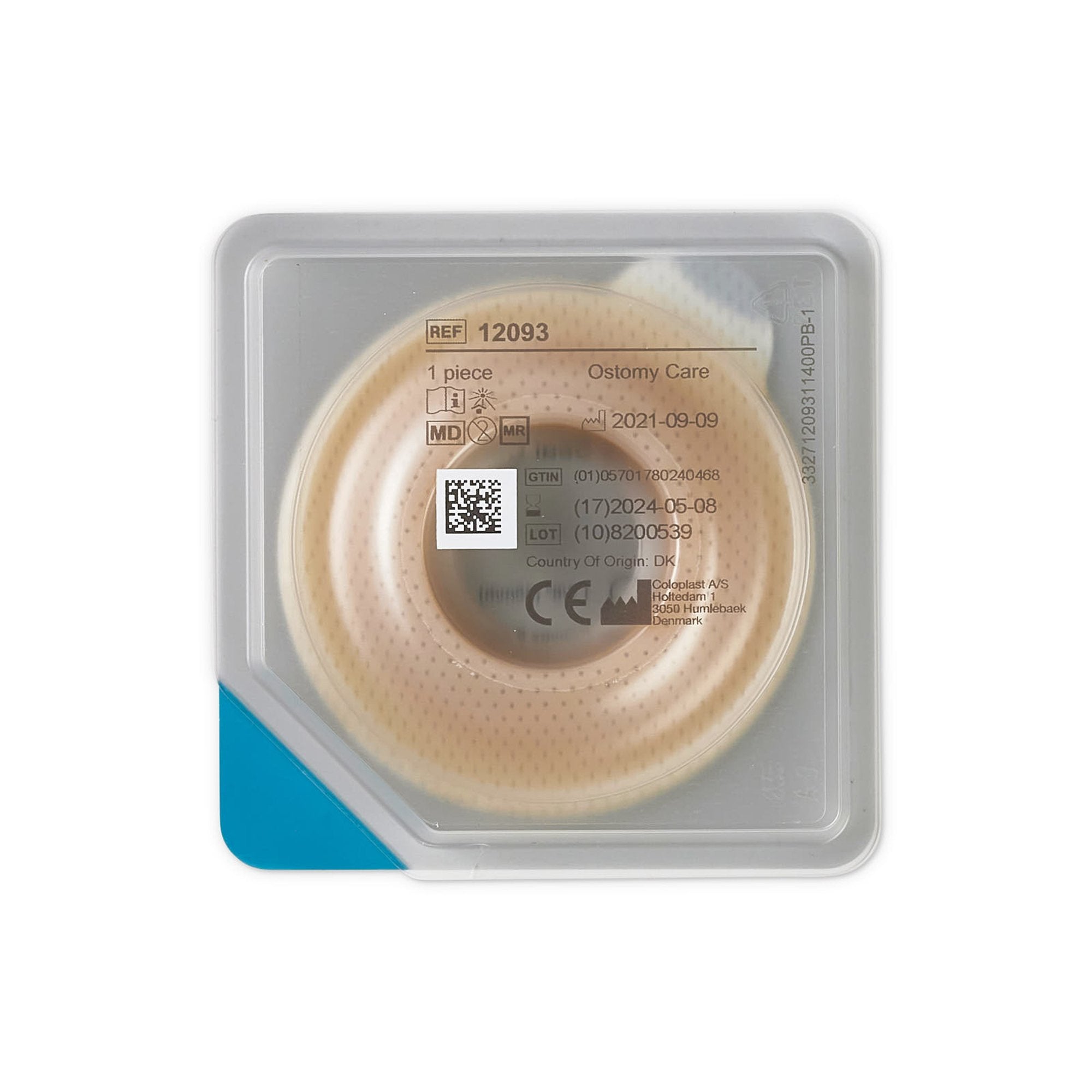 Ostomy Seal Brava Convex, Starter Hole 1-3/8 Inch (35mm)