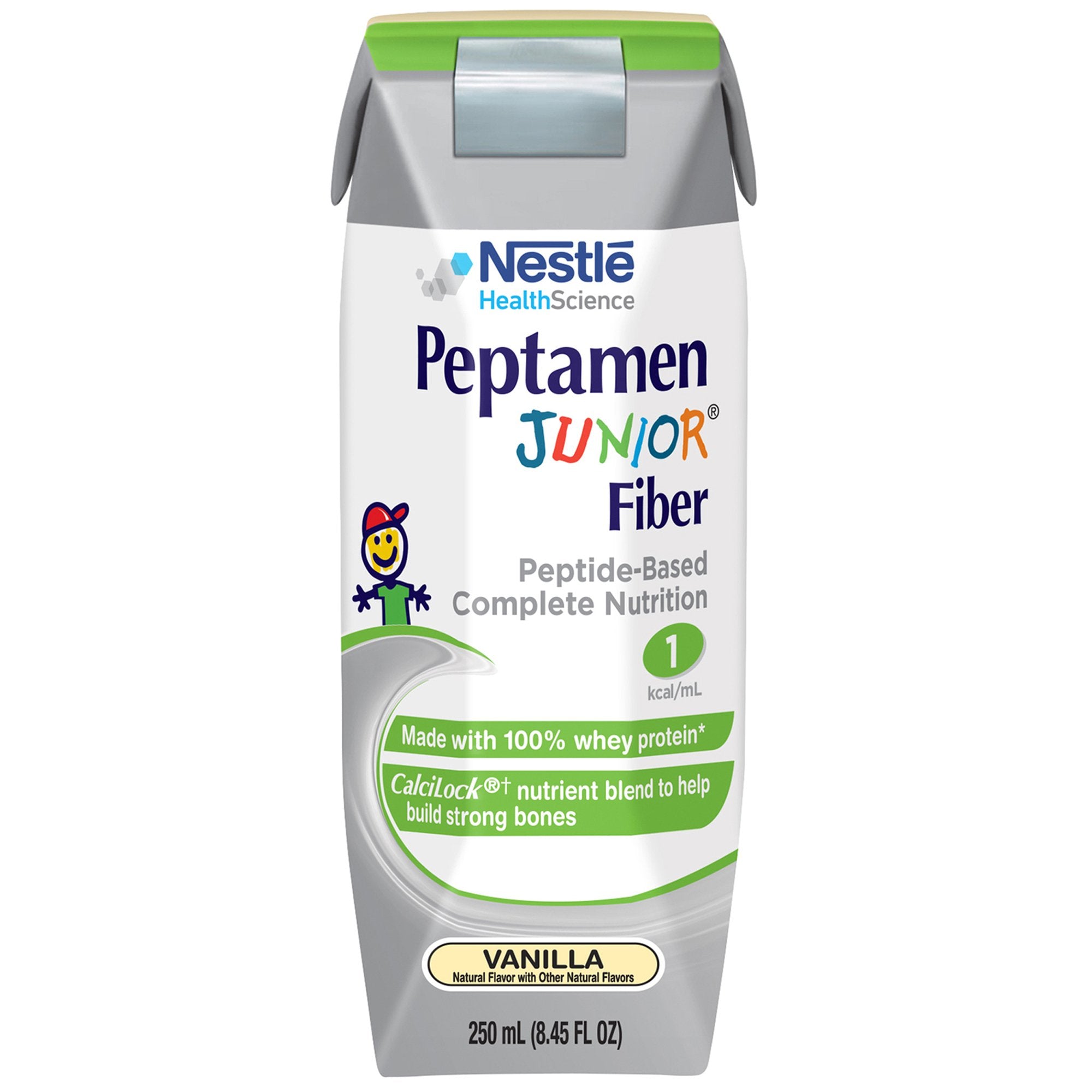 Pediatric Oral Supplement Peptamen Junior Fiber 8.45 oz. Carton Liquid Fiber Impaired GI Function