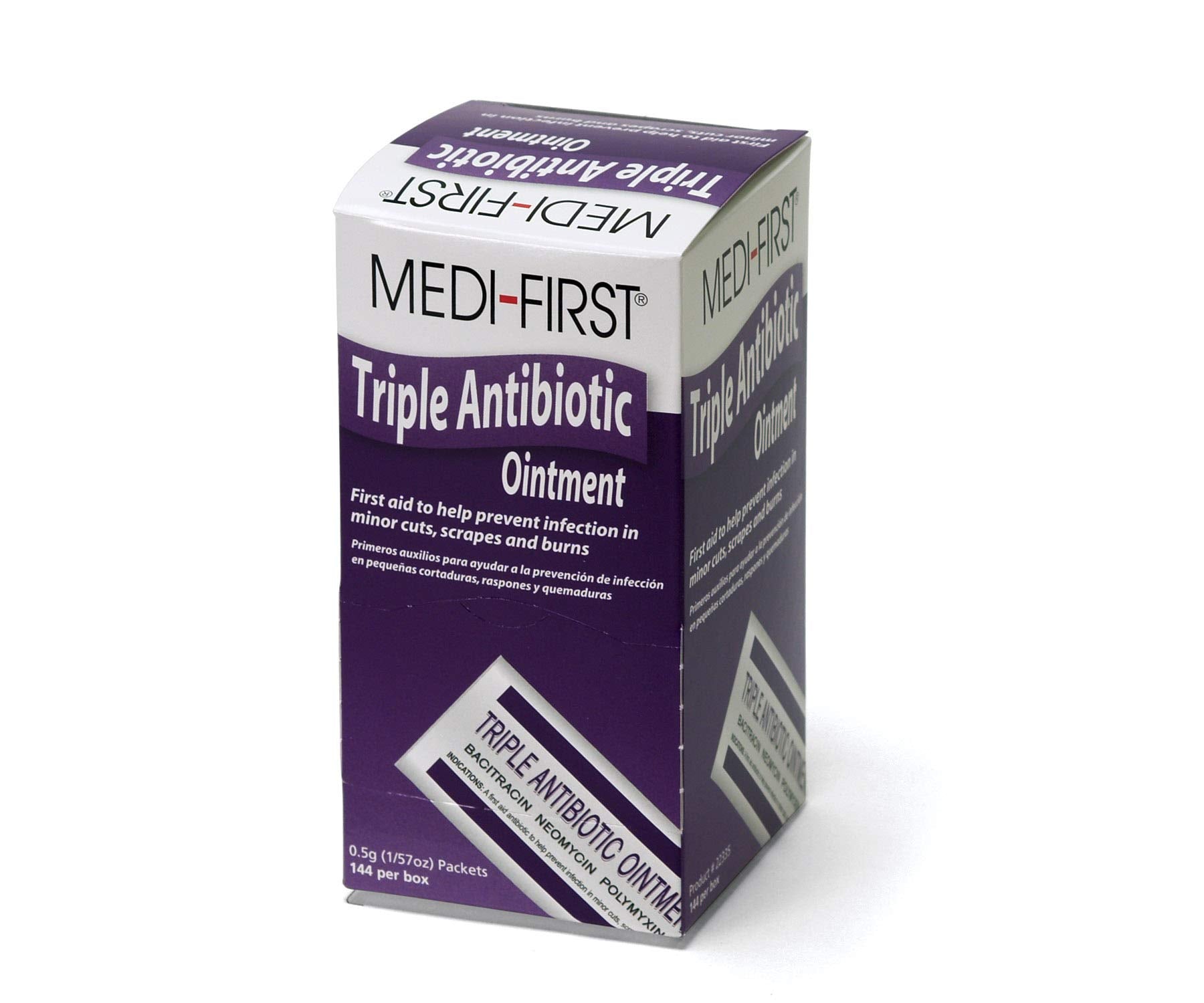 Medique Products 22335 Triple Antibiotic Ointment.5 Gram, 144 Per Box