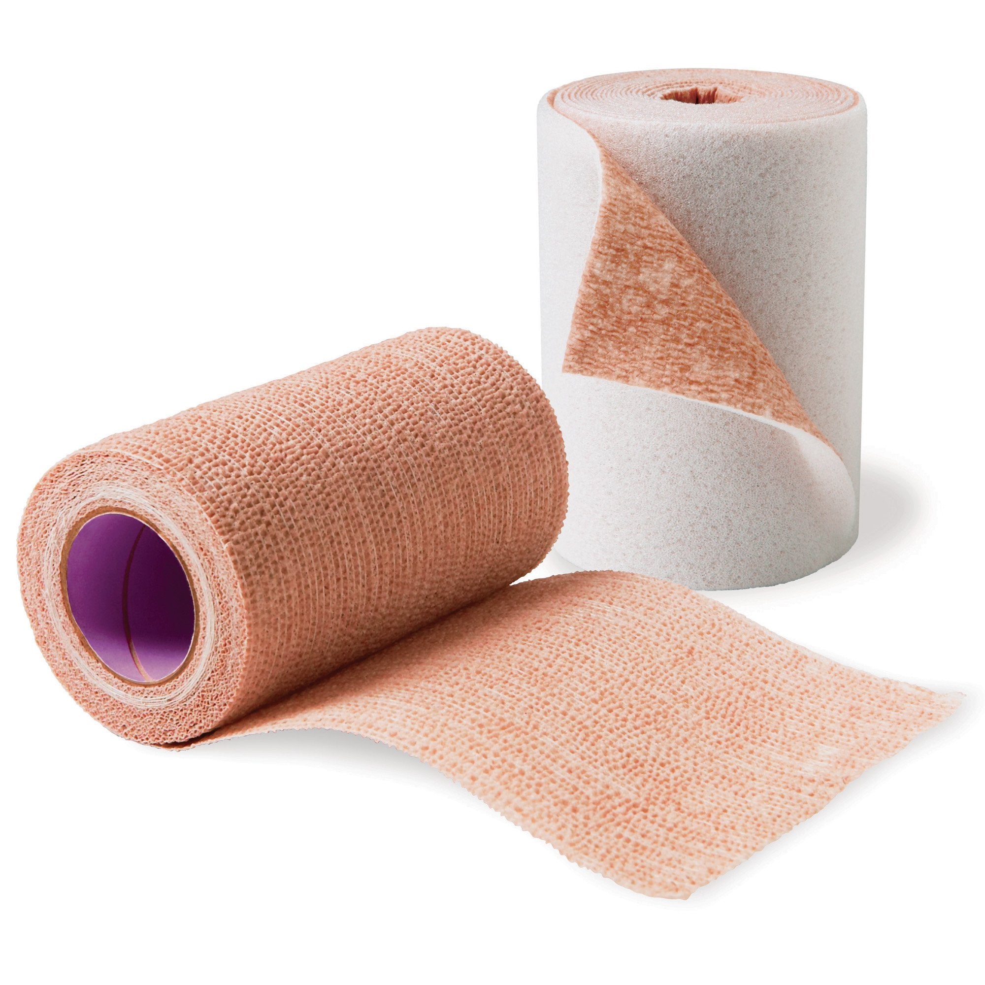 2 Layer Compression Bandage System 3M Coban 2 2-9/10 Yard X 4 Inch / 4 Inch X 5-1/10 Yard 35 to 40 mmHg Self-adherent / Pull On Closure Tan / White NonSterile