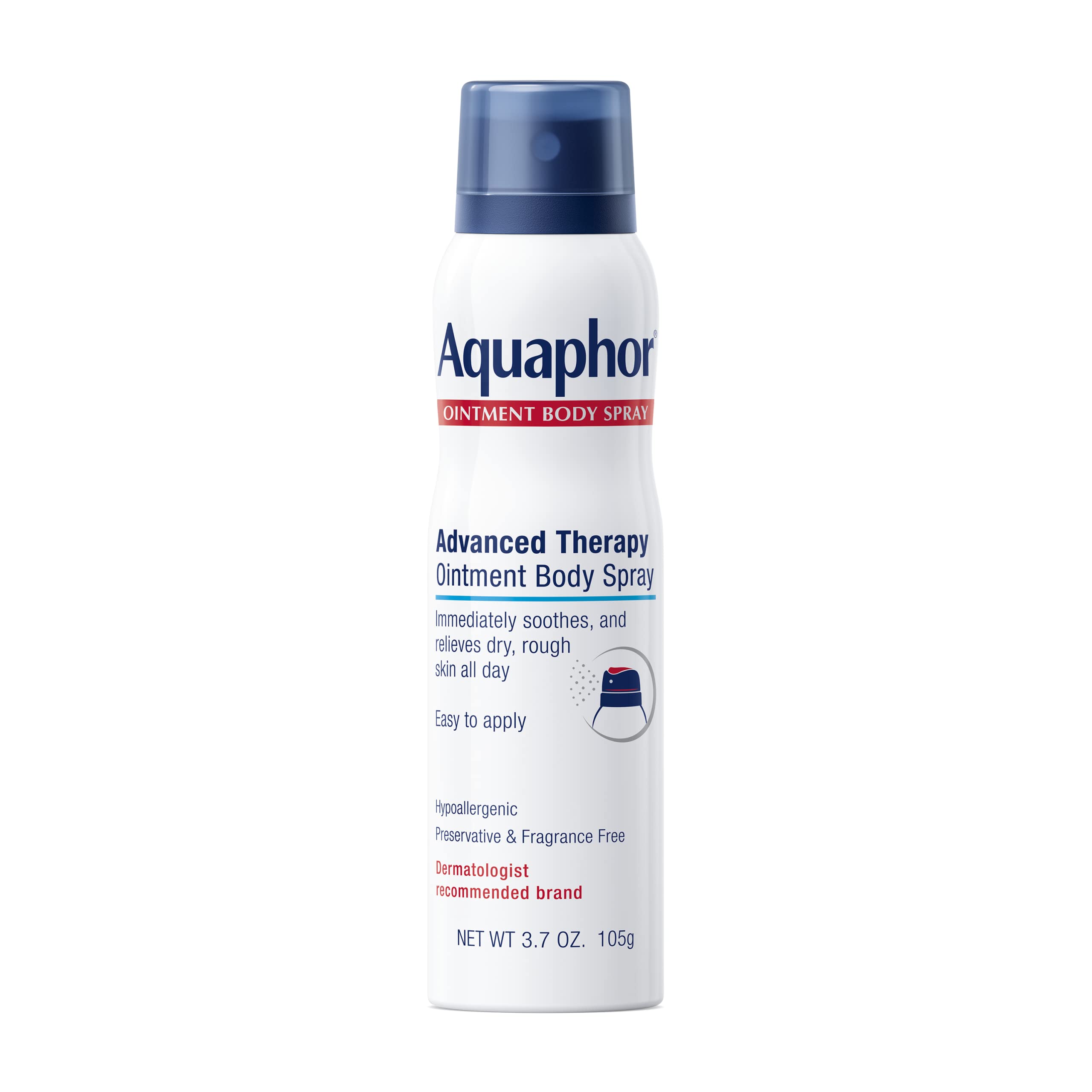 Aquaphor Ointment Body Spray - Moisturizes and Heals Dry, Rough Skin - 3.7 oz. Spray Can