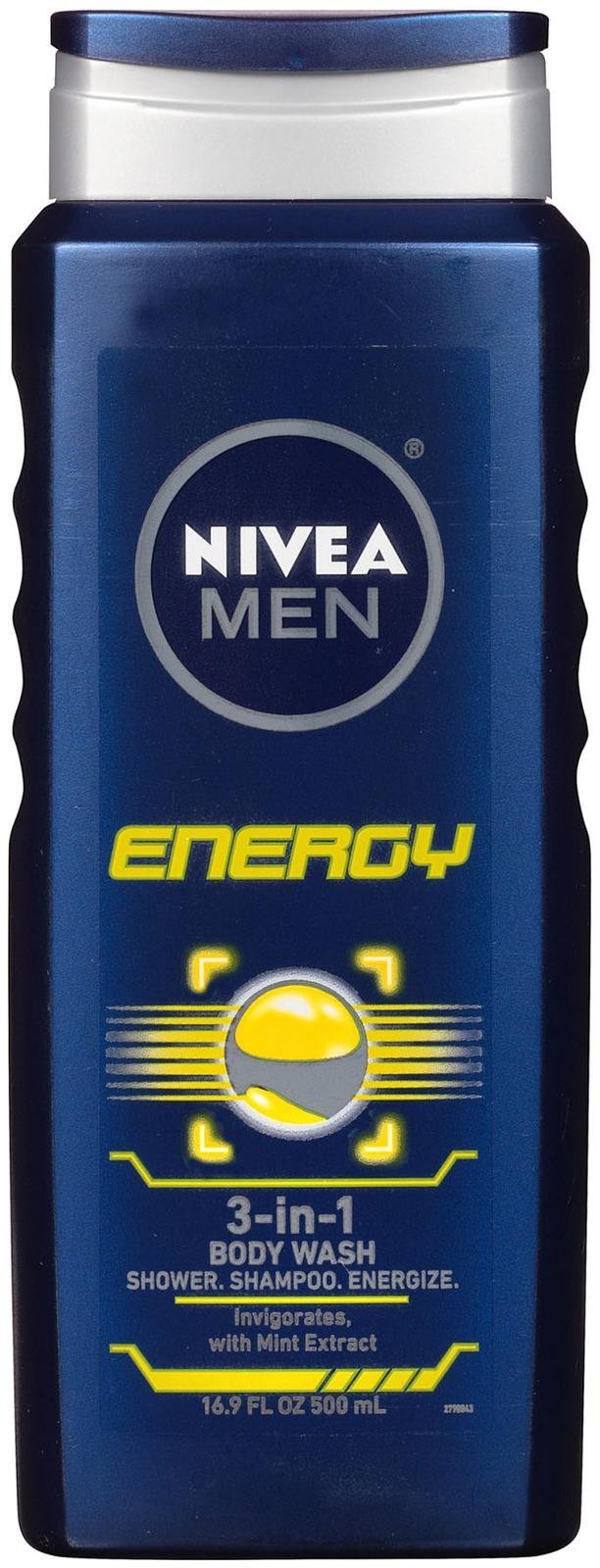 Nivea For Men Energy 3-in-1 Body Wash - 16.90 oz