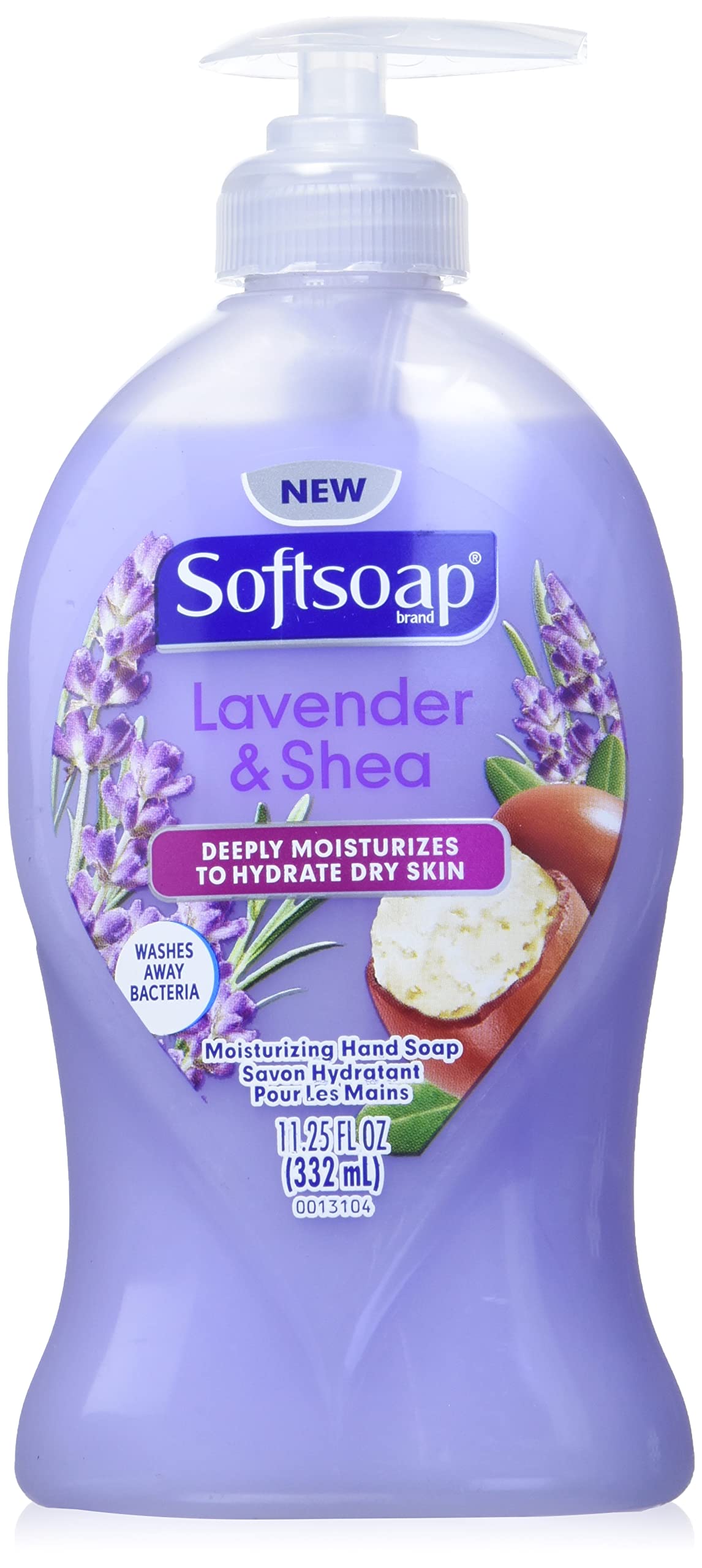 Softsoap Deeply Moisturizing Liquid Hand Soap, Shea Butter, Lavender, 11.25 Fl Oz