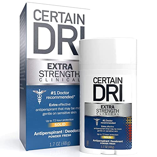 Certain Dri Antiperspirant Solid for Excessive Perspiration-1.7 oz