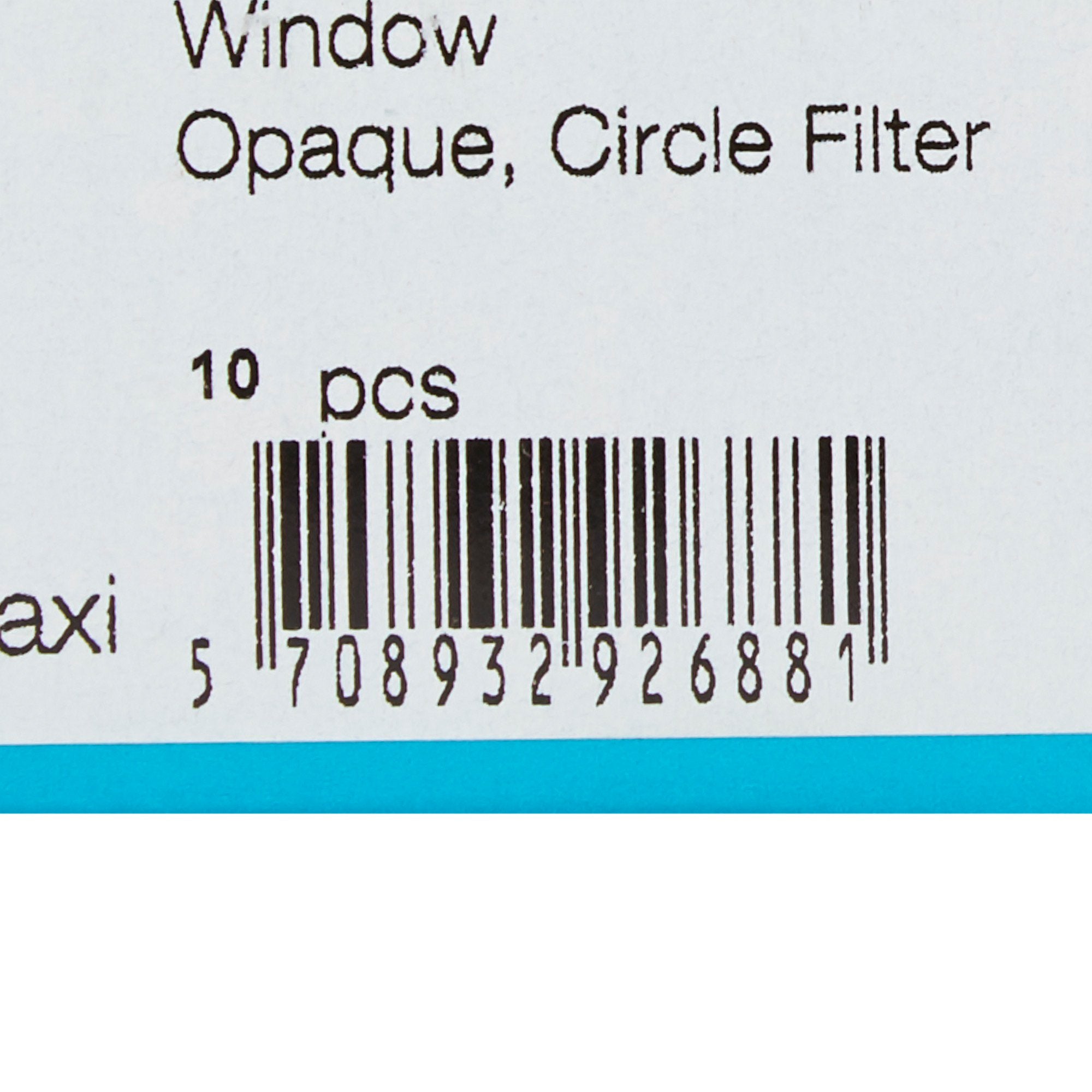 Ostomy Pouch SenSura Mio One-Piece System 11 Inch Length, Maxi 3/8 to 2-1/8 Inch Stoma Drainable Flat, Trim to Fit