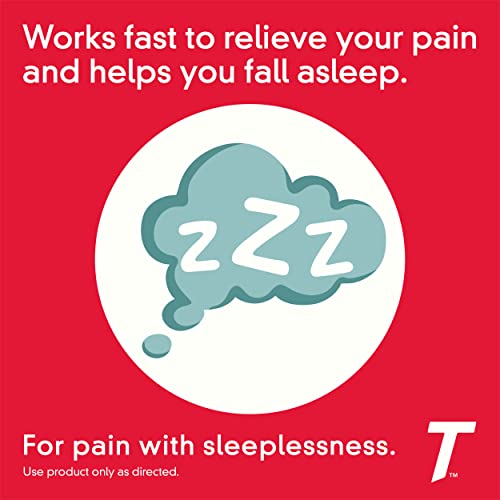 Tylenol PM Extra Strength Pain Reliever & Sleep Aid Caplets, 500 mg Acetaminophen, 24 ct