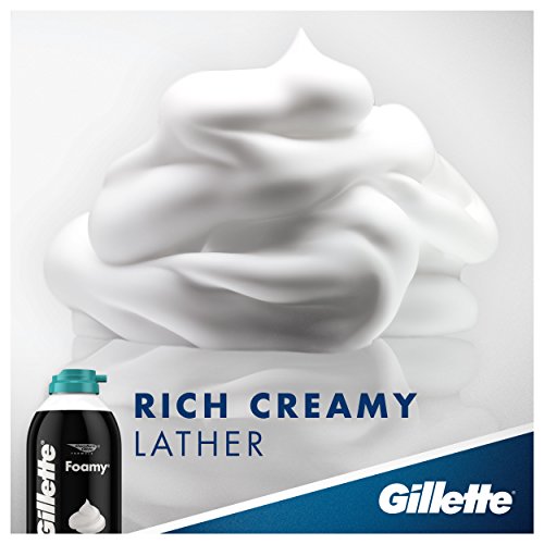 Gillette Foamy Shaving Cream, Sensitive Skin, 11 Ounce