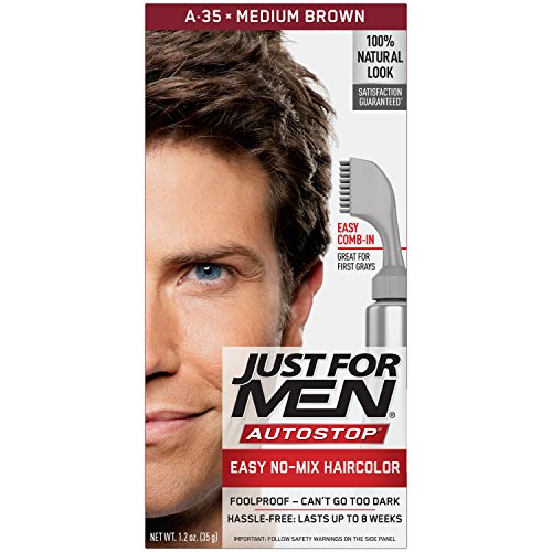 Just for Men AutoStop Hair Color, Medium Brown