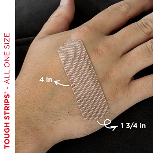 Band-Aid Brand Tough Strips Adhesive Bandages for Wound Care, Durable Protection for Minor Cuts and Scrapes, All One Size, 60 ct