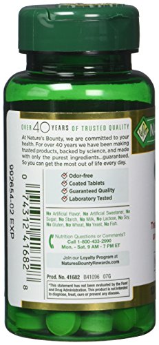 Nature's Bounty Garlic 2000mg, Tablets, 120 Count (Pack of 4)