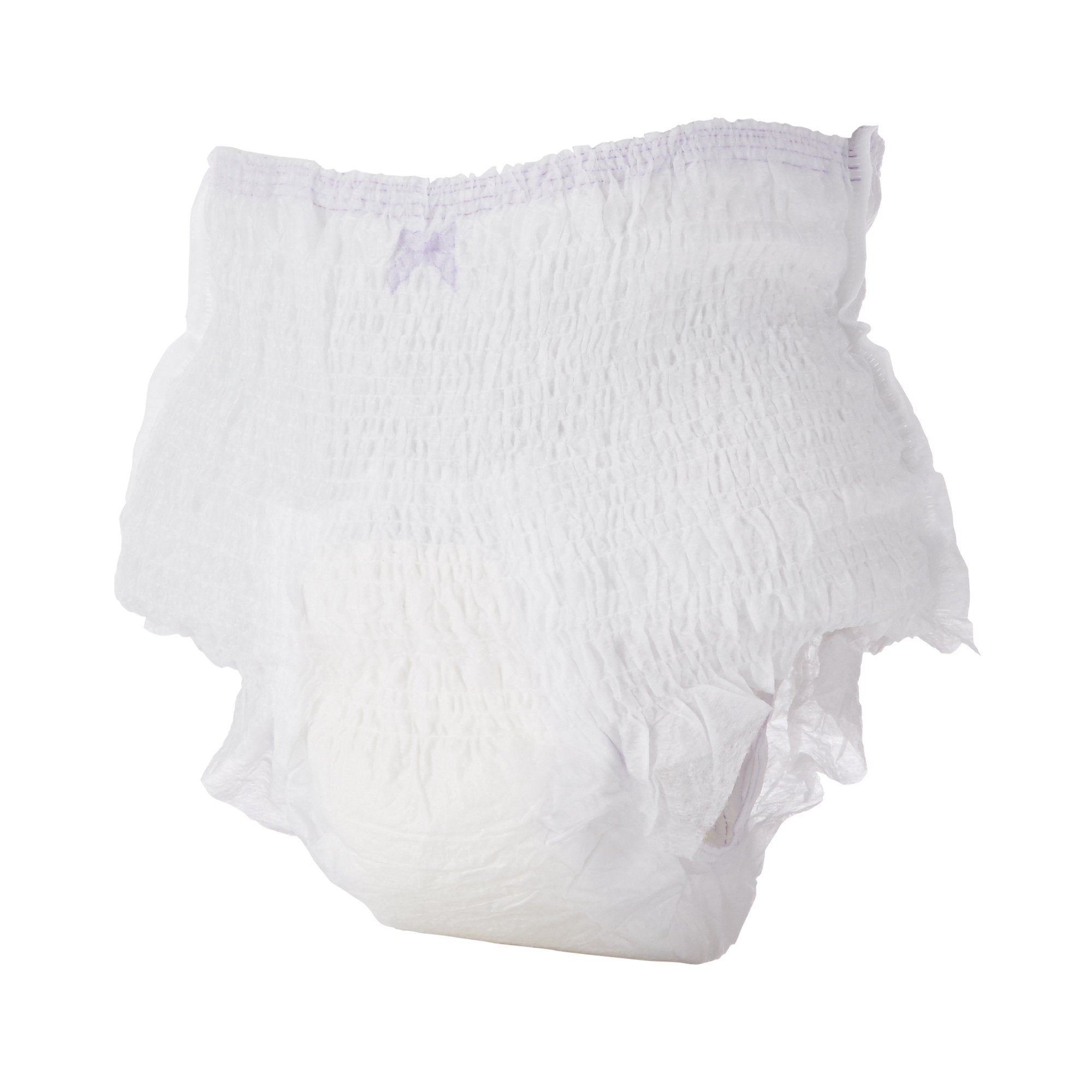 Female Adult Absorbent Underwear Always Discreet Pull On with Tear Away Seams Large Disposable Heavy Absorbency