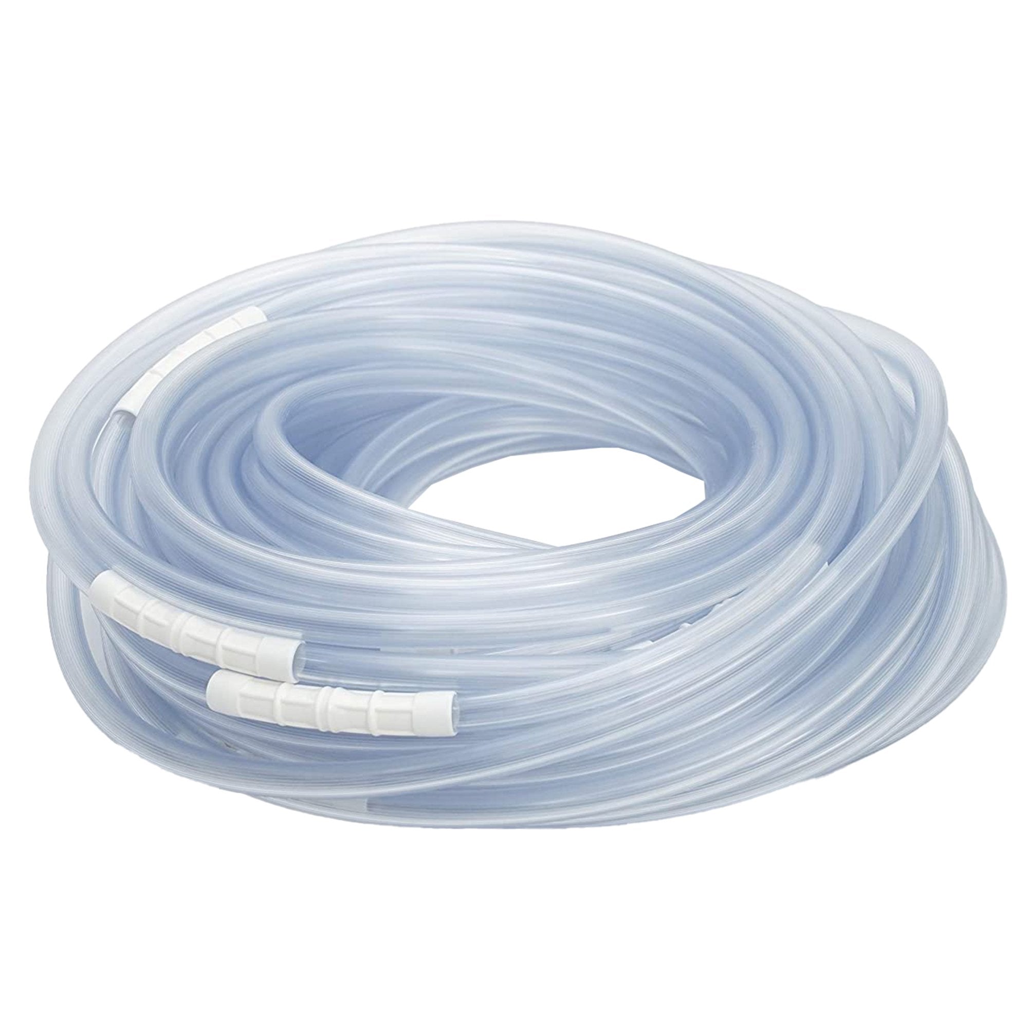 Suction Connector Tubing Medi-Vac 100 Foot Length 0.24 Inch I.D. NonSterile Maxi-Grip Connector Clear Smooth OT Surface NonConductive Plastic