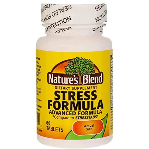 Nature's Blend Stress Formula Vitamins 60 Tabs, 079854201000