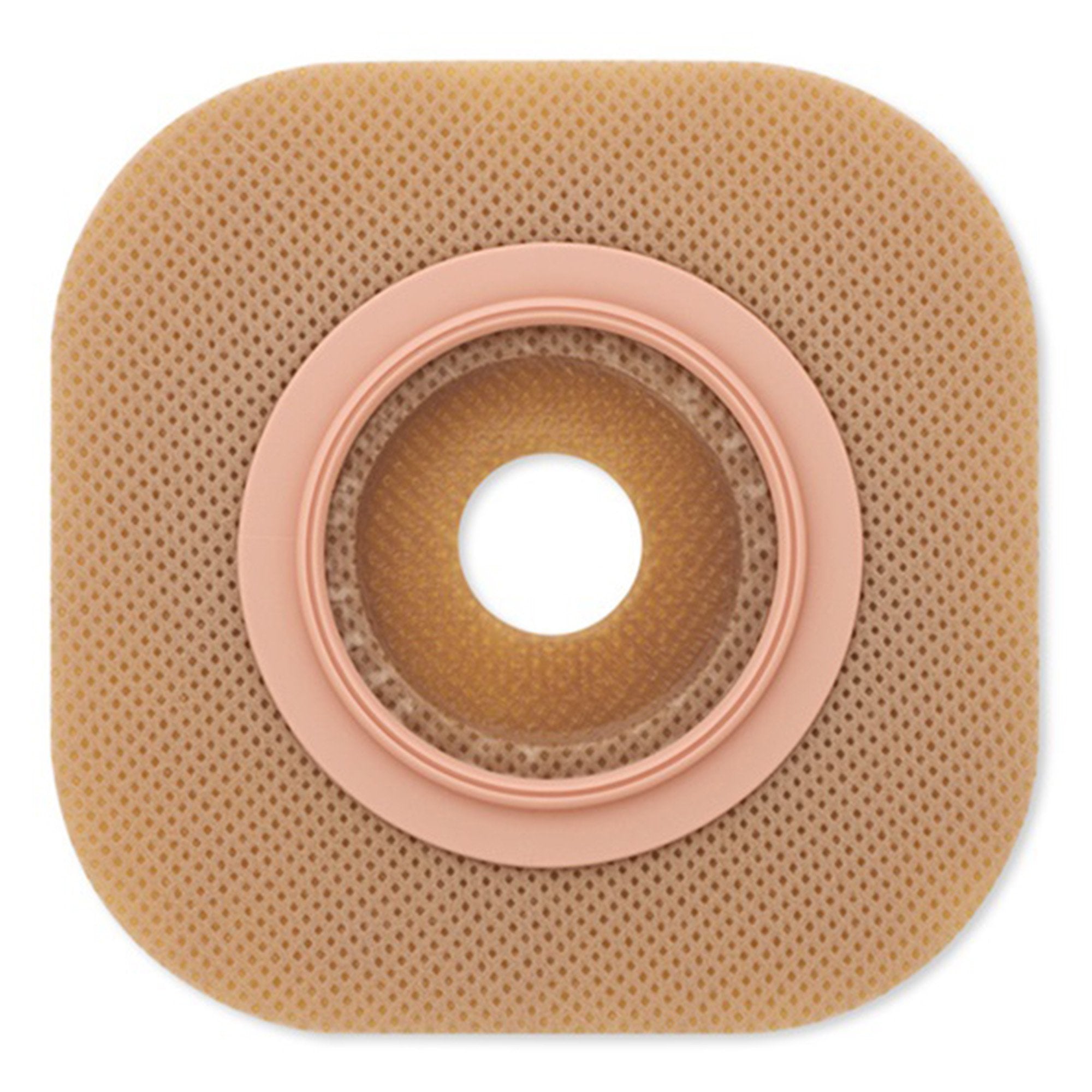 Ostomy Barrier New Image FlexWear Precut, Standard Wear Adhesive Tape 57 mm Flange Red Code System Hydrocolloid 1-3/8 Inch Opening