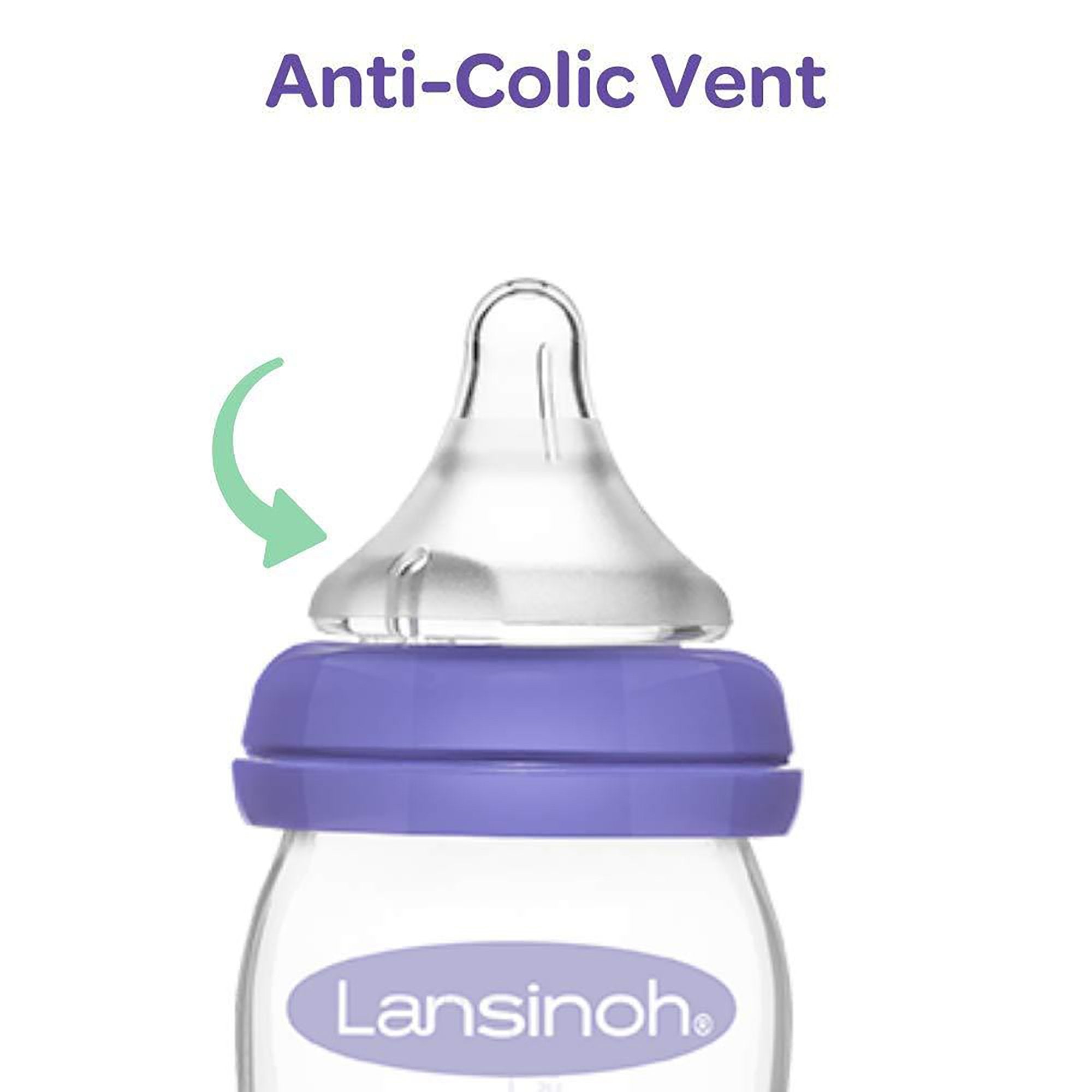 Baby Bottle Lansinoh 8 oz. Polypropylene