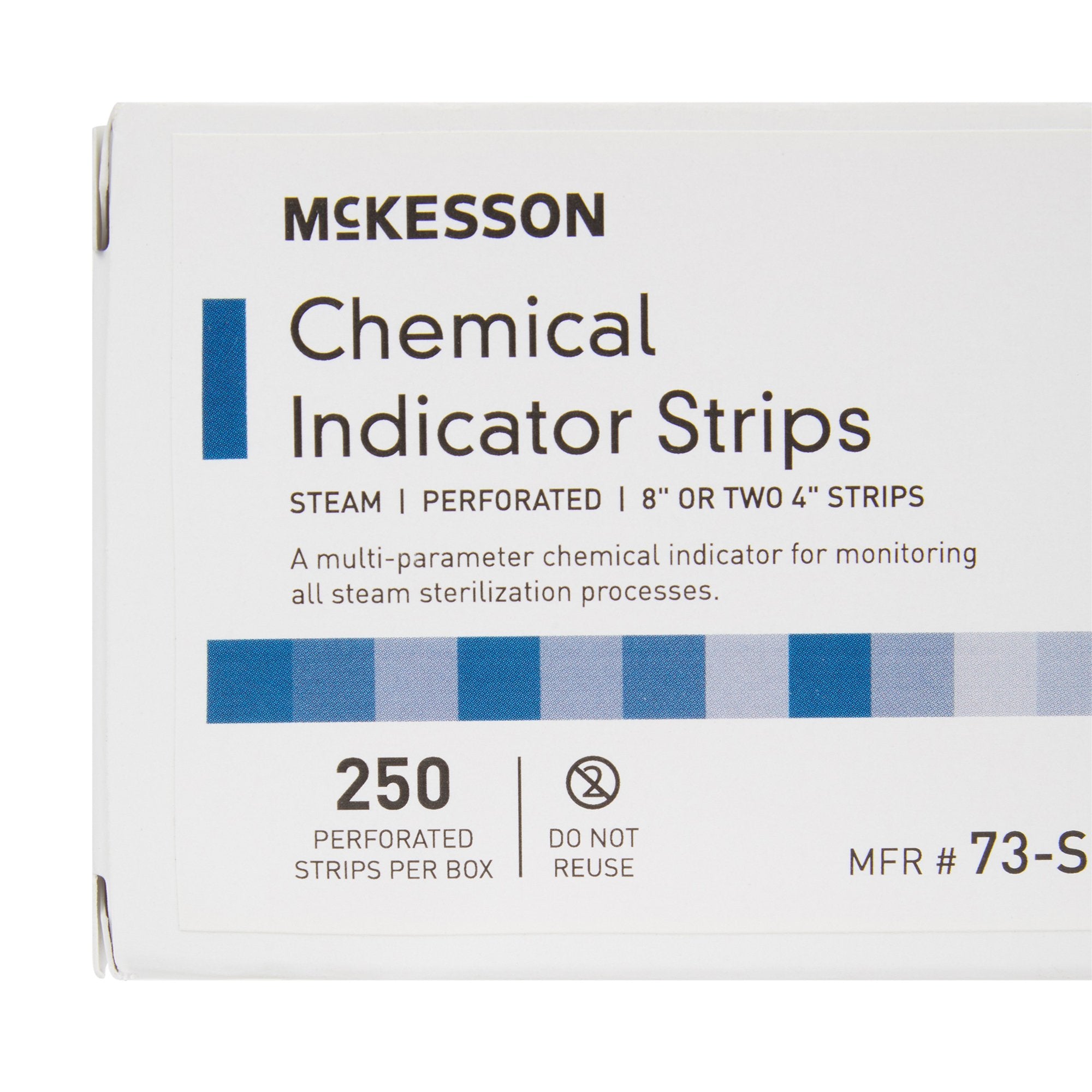 McKesson Sterilization Chemical Indicator Strip Steam 8 Inch